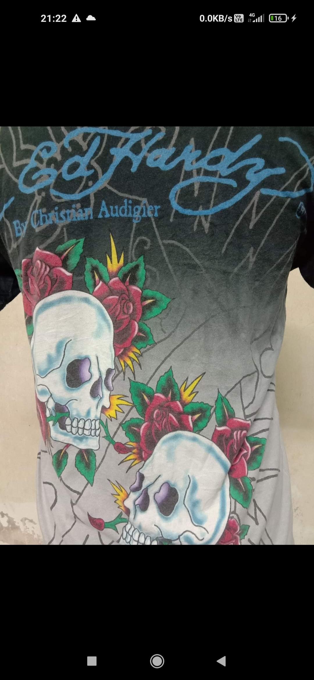 Ed Hardy Ed Hardy By Christian Audigier Hot Design Tee Size US S / EU 44-46 / 1 - 8 Thumbnail