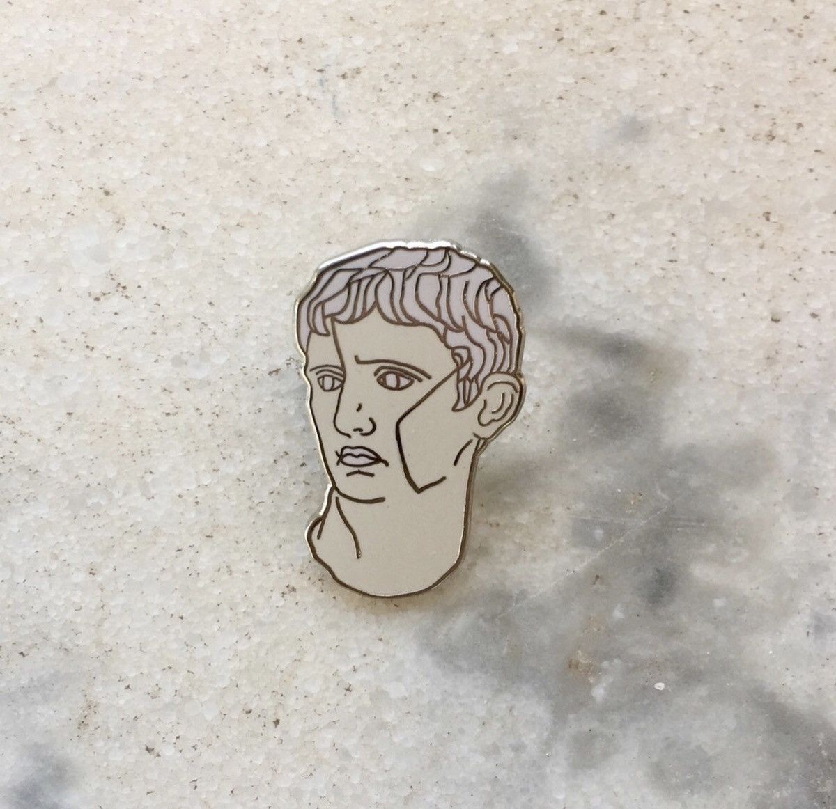 Other Octavianus Augustus Roman Statue Classical Roman Enamel Pin Size ONE SIZE - 1 Preview