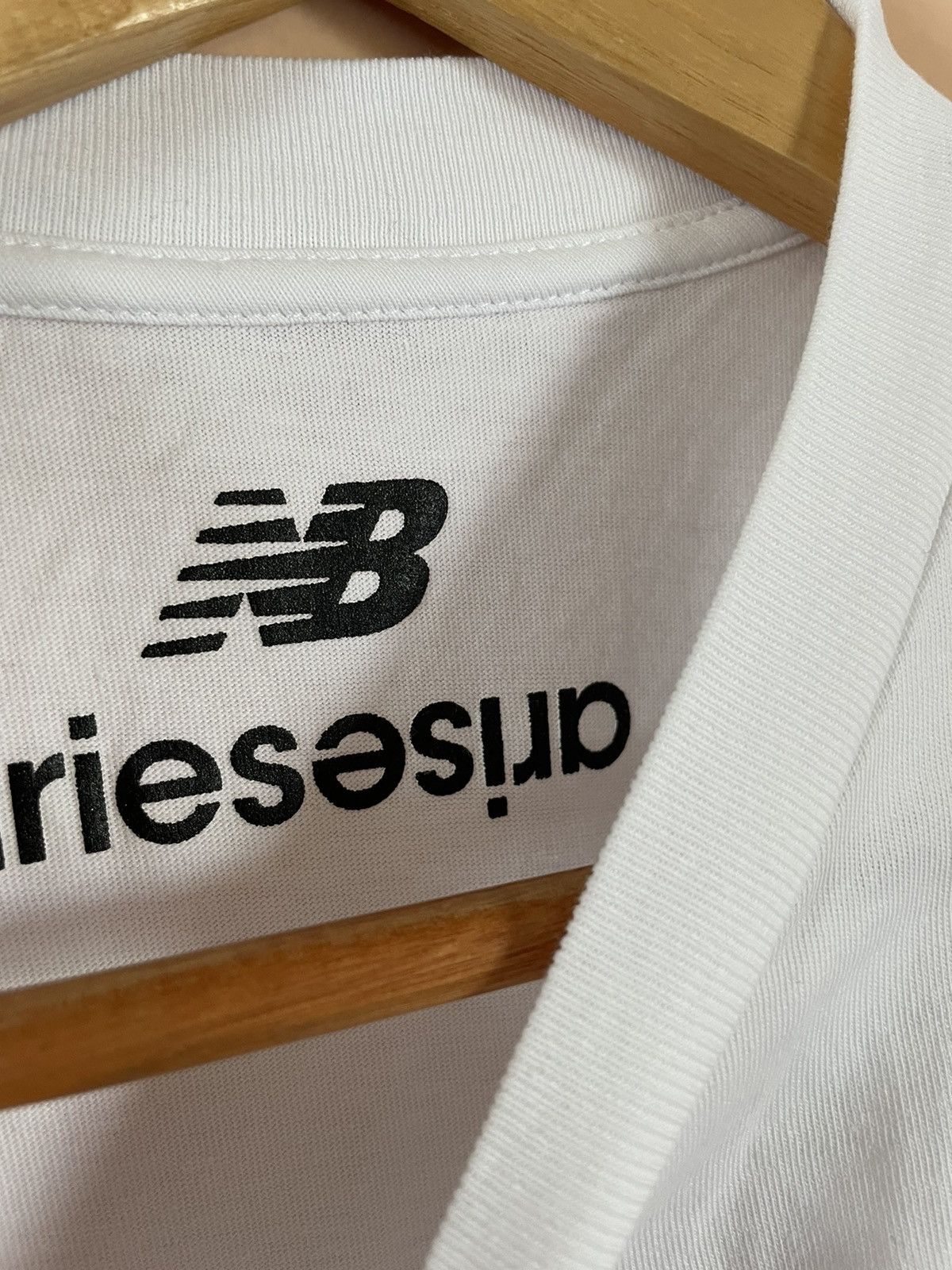 Aries × New Balance New Balance X Aries Arise Logo T-shirt Size US XL / EU 56 / 4 - 3 Thumbnail