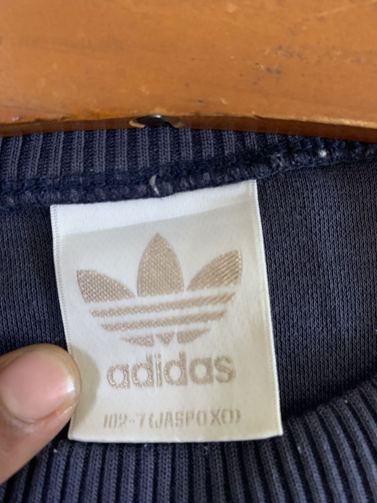 Adidas Vintage Adidas Three Stripes Sweatshirt Size US XL / EU 56 / 4 - 5 Thumbnail