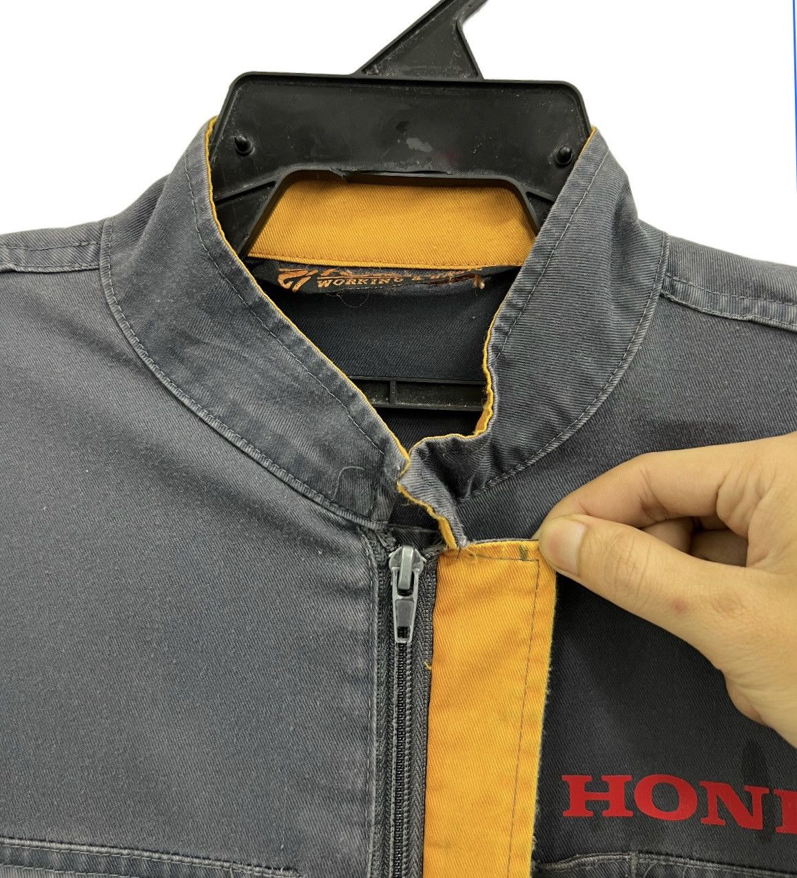 Honda × Vintage Vintage 90's Honda Overall Jumpsuits Size US 38 / EU 54 - 3 Thumbnail