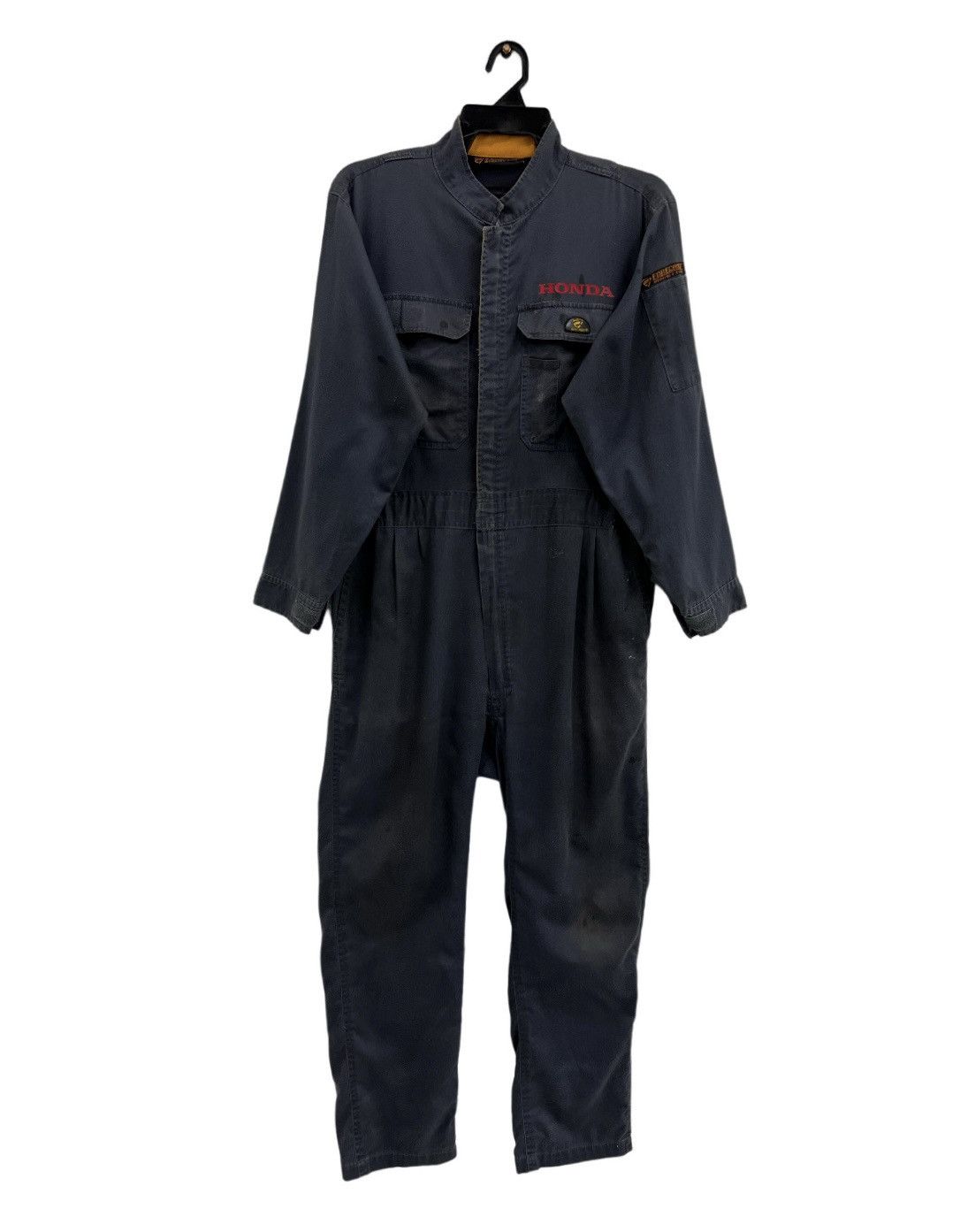 Honda × Vintage Vintage 90's Honda Overall Jumpsuits Size US 38 / EU 54 - 2 Thumbnail