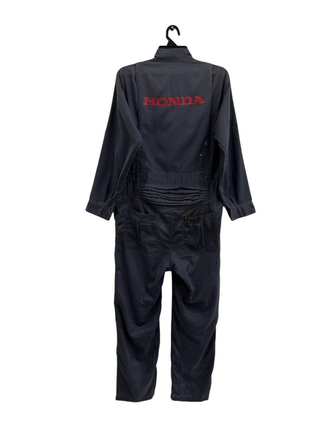 Honda × Vintage Vintage 90's Honda Overall Jumpsuits Size US 38 / EU 54 - 1 Thumbnail