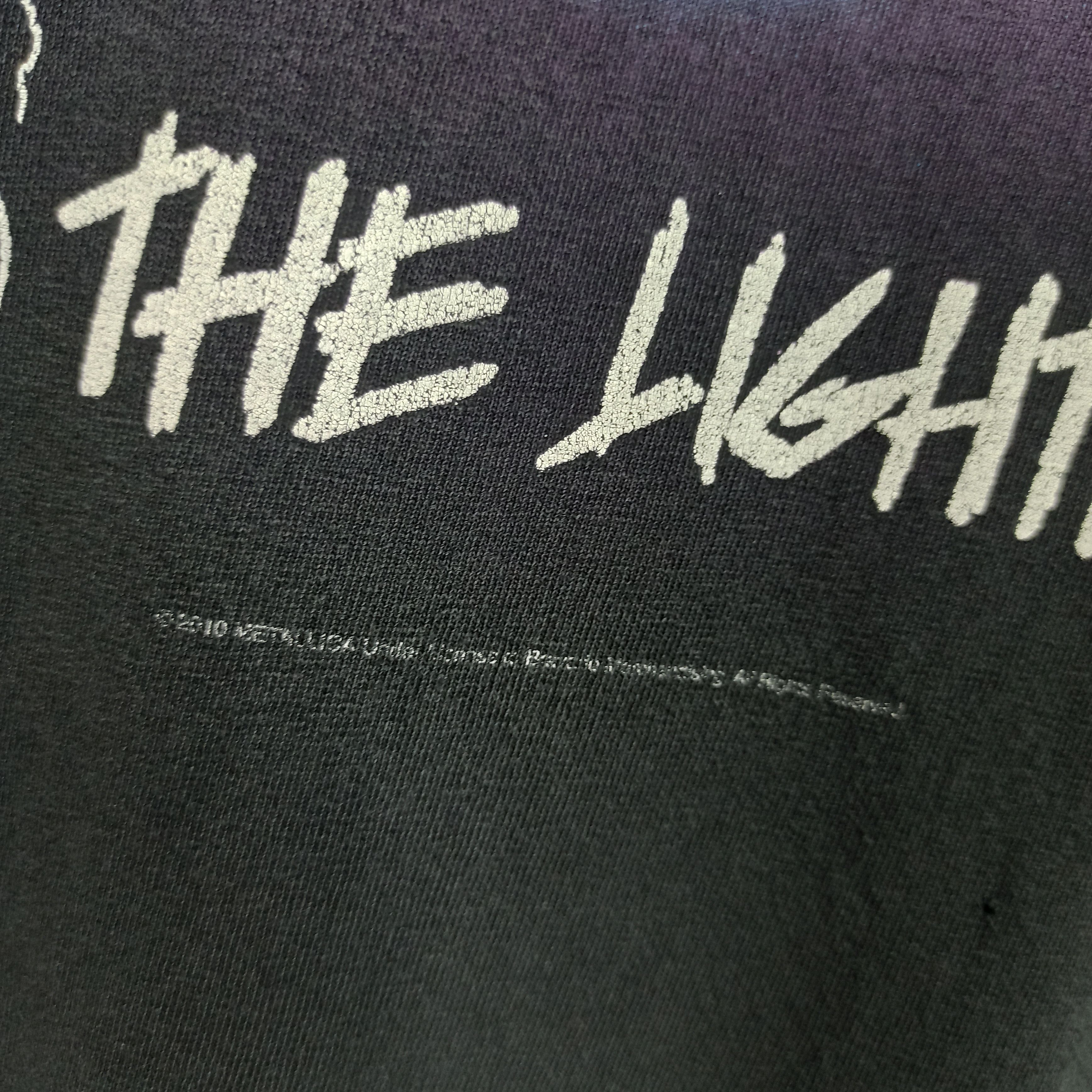 Metallica Vintage 00's Metallica Band Ride the lightning Promo Tshirt Size US M / EU 48-50 / 2 - 3 Thumbnail