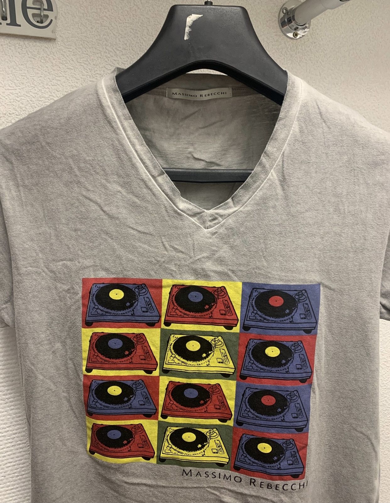 Other Massimo Rebecchi big logo t-shirt M Italian disinfect Size US M / EU 48-50 / 2 - 2 Thumbnail