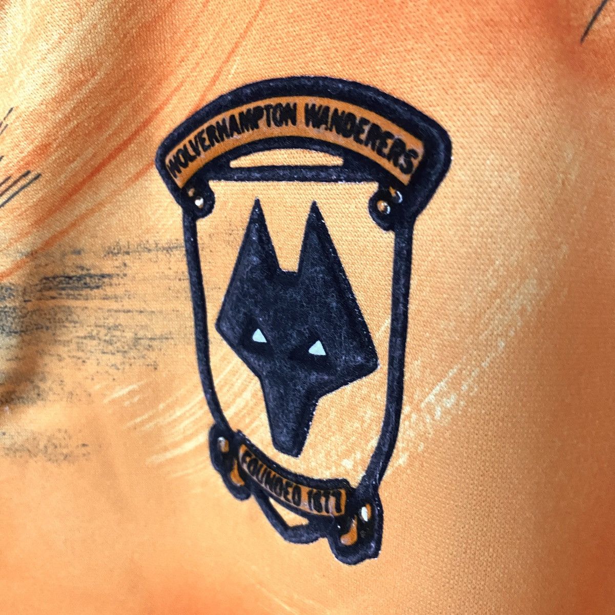 Vintage RARE 1992 Wolverhampton Wanderers Molineux Vintage Jersey UK Size US L / EU 52-54 / 3 - 9 Thumbnail