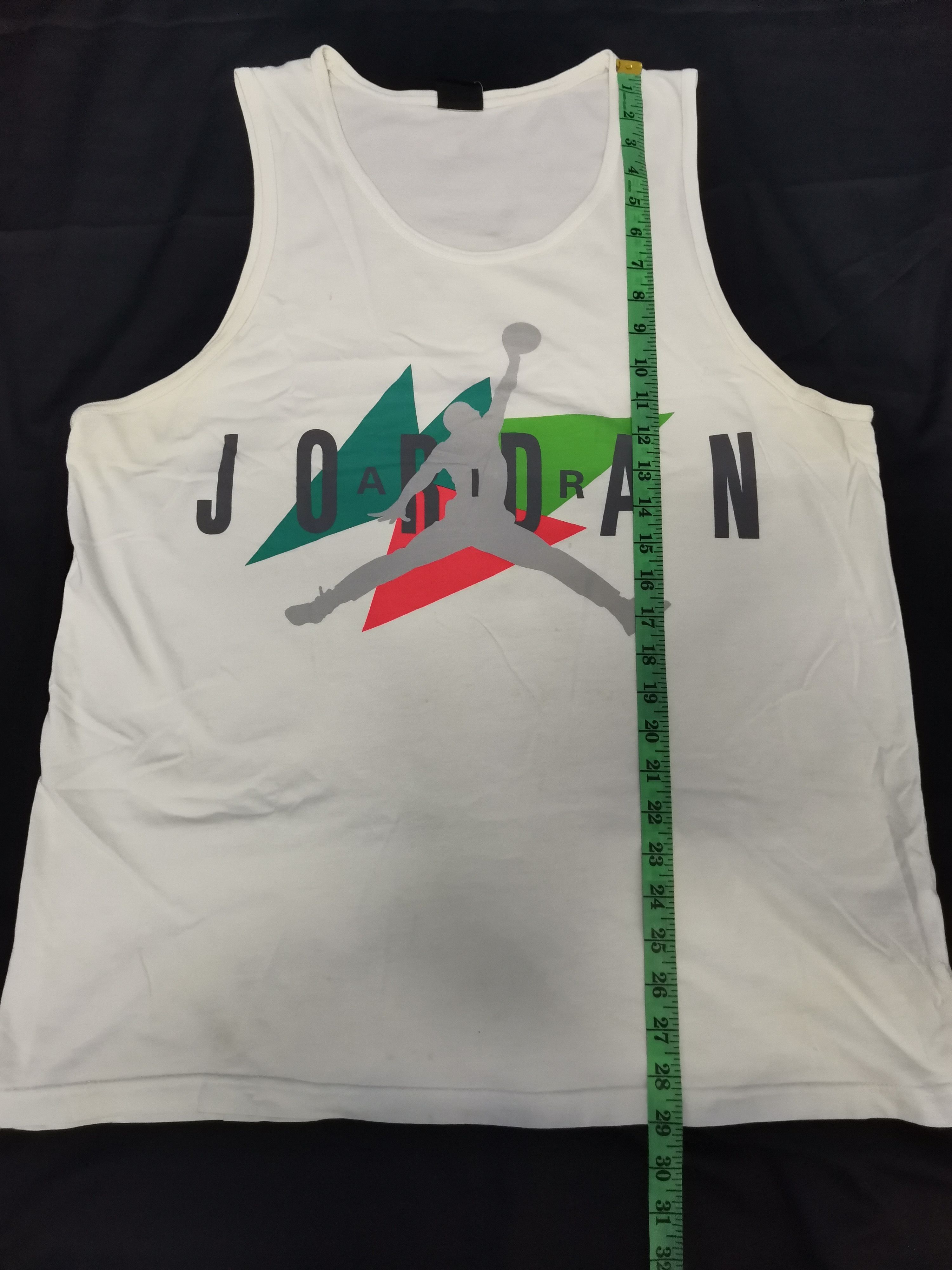Jordan Brand Air Jordan Slam dunk Chicago Bull Sleeveless Vintage Style Size US XL / EU 56 / 4 - 4 Thumbnail