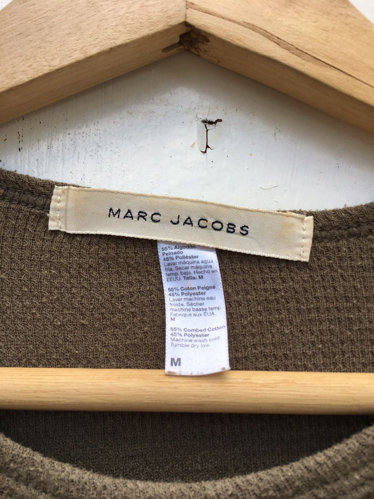Marc Jacobs Vintage Marc Jacobs x Blondie Textured Longsleeve Size US M / EU 48-50 / 2 - 8 Thumbnail