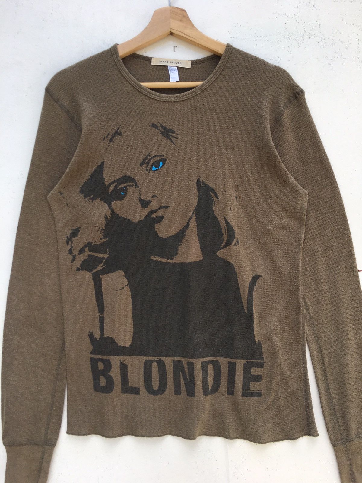 Marc Jacobs Vintage Marc Jacobs x Blondie Textured Longsleeve Size US M / EU 48-50 / 2 - 4 Thumbnail