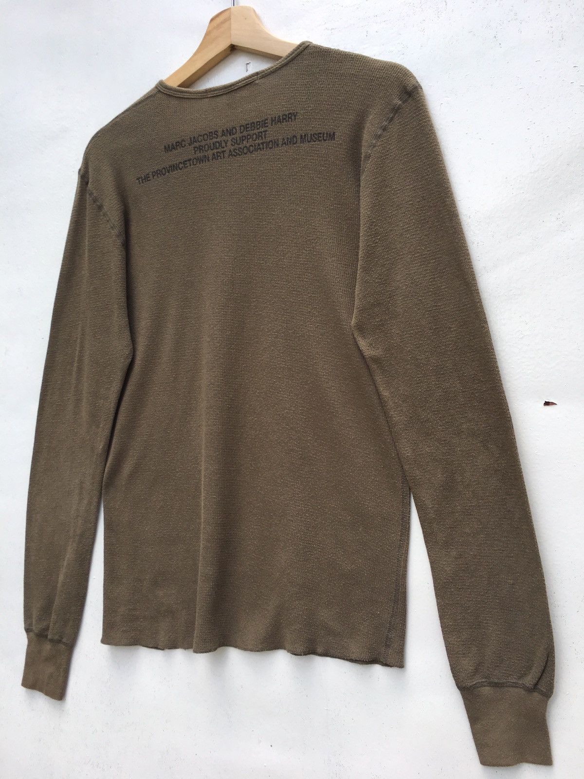 Marc Jacobs Vintage Marc Jacobs x Blondie Textured Longsleeve Size US M / EU 48-50 / 2 - 12 Thumbnail