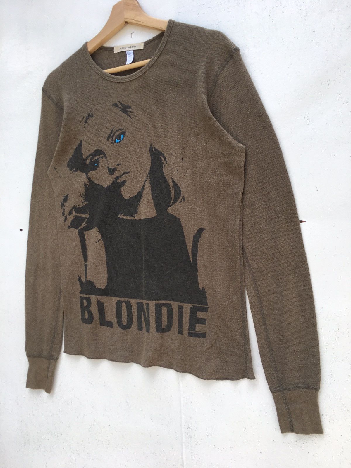 Marc Jacobs Vintage Marc Jacobs x Blondie Textured Longsleeve Size US M / EU 48-50 / 2 - 3 Thumbnail