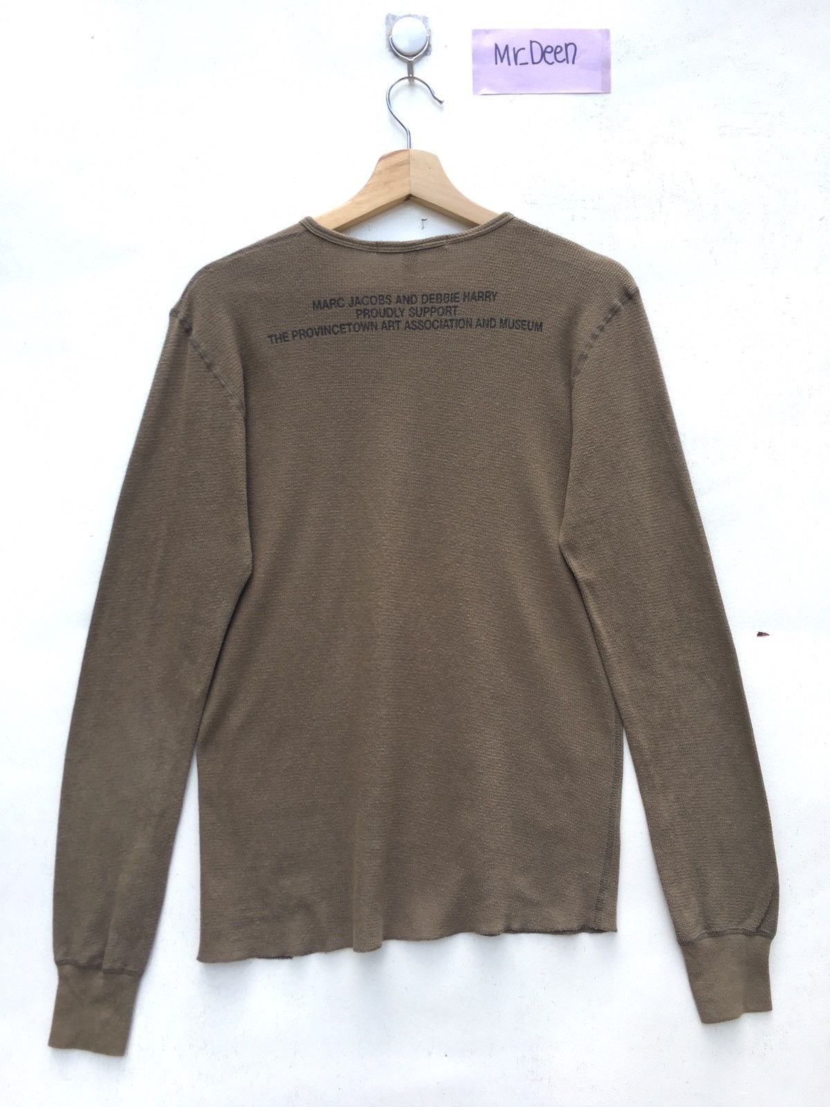 Marc Jacobs Vintage Marc Jacobs x Blondie Textured Longsleeve Size US M / EU 48-50 / 2 - 10 Thumbnail