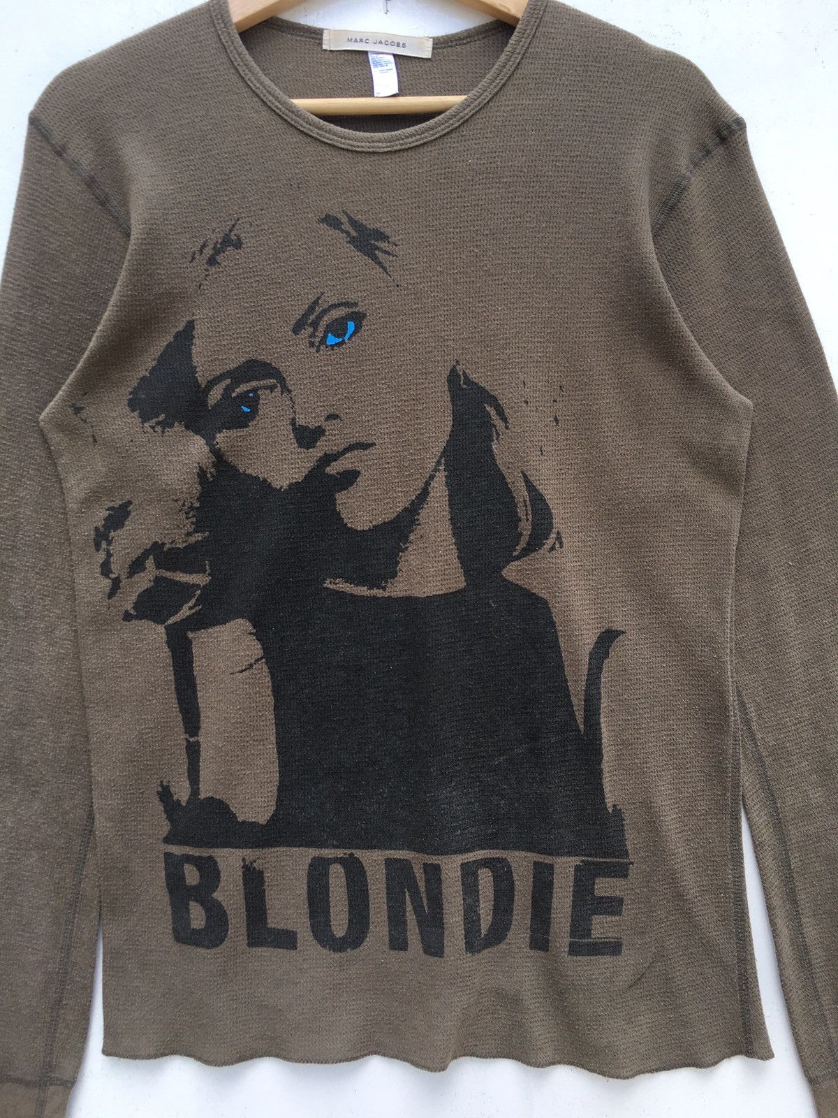 Marc Jacobs Vintage Marc Jacobs x Blondie Textured Longsleeve Size US M / EU 48-50 / 2 - 6 Thumbnail