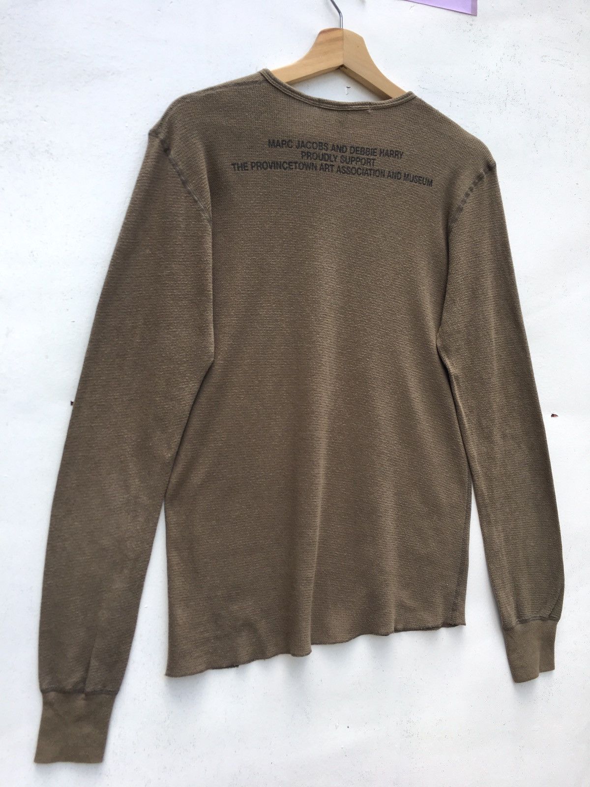 Marc Jacobs Vintage Marc Jacobs x Blondie Textured Longsleeve Size US M / EU 48-50 / 2 - 11 Thumbnail