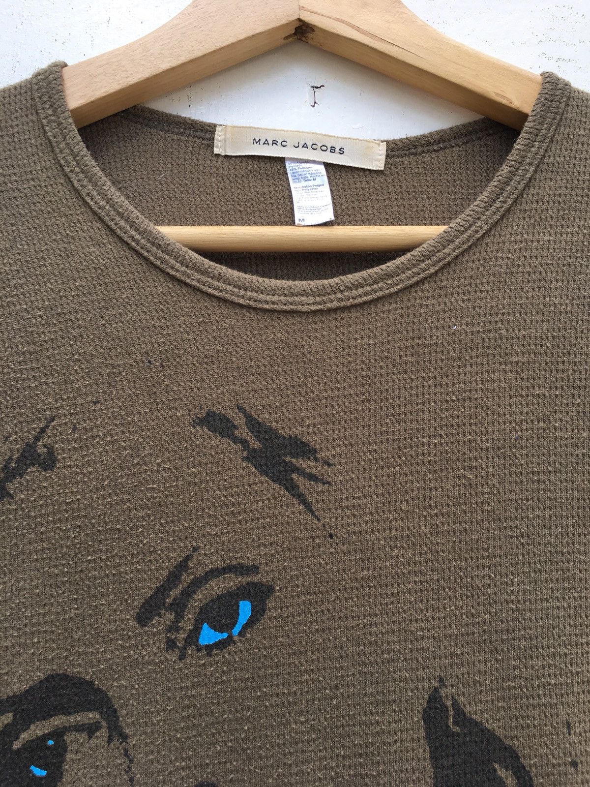 Marc Jacobs Vintage Marc Jacobs x Blondie Textured Longsleeve Size US M / EU 48-50 / 2 - 7 Thumbnail