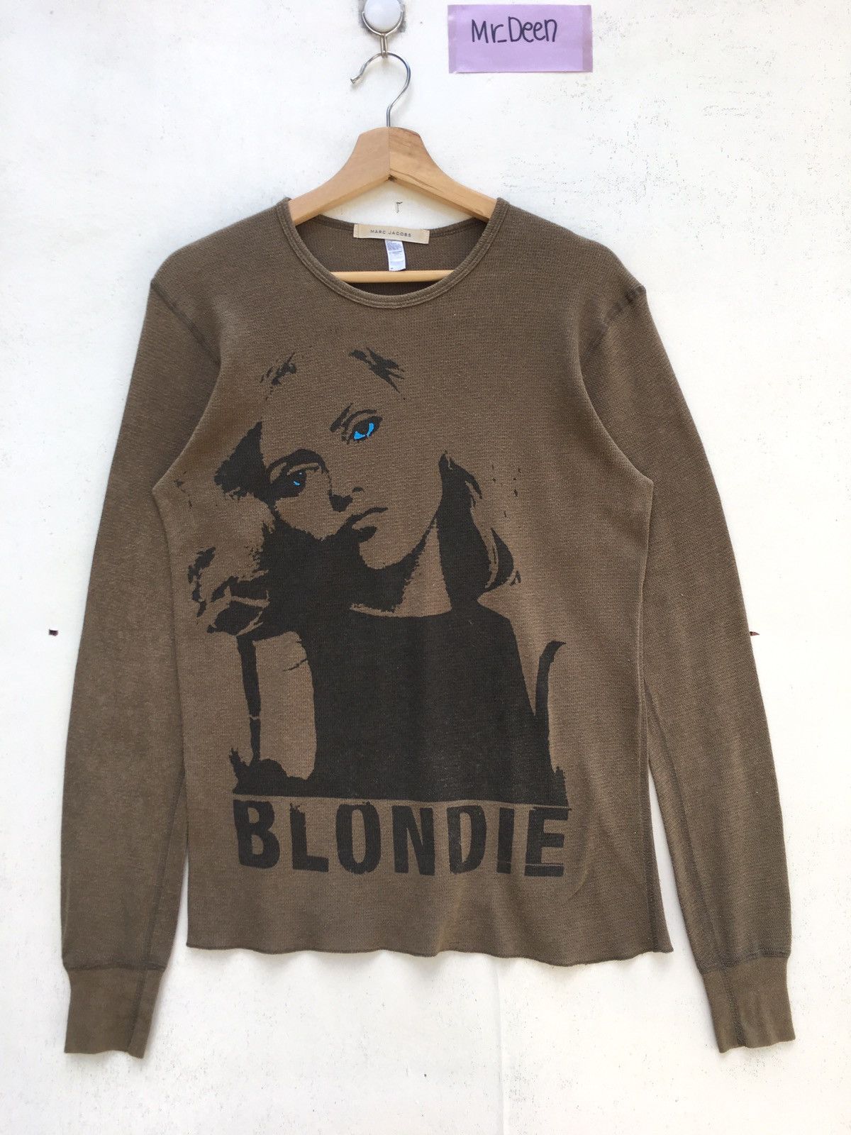 Marc Jacobs Vintage Marc Jacobs x Blondie Textured Longsleeve Size US M / EU 48-50 / 2 - 1 Thumbnail