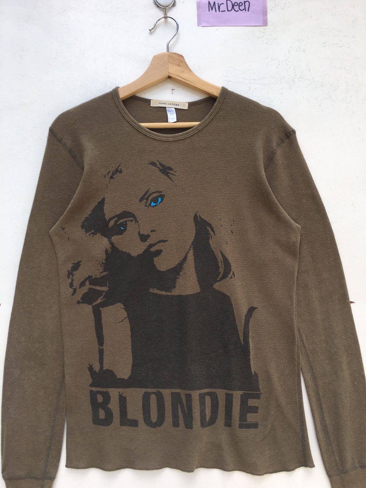 Marc Jacobs Vintage Marc Jacobs x Blondie Textured Longsleeve Size US M / EU 48-50 / 2 - 5 Thumbnail