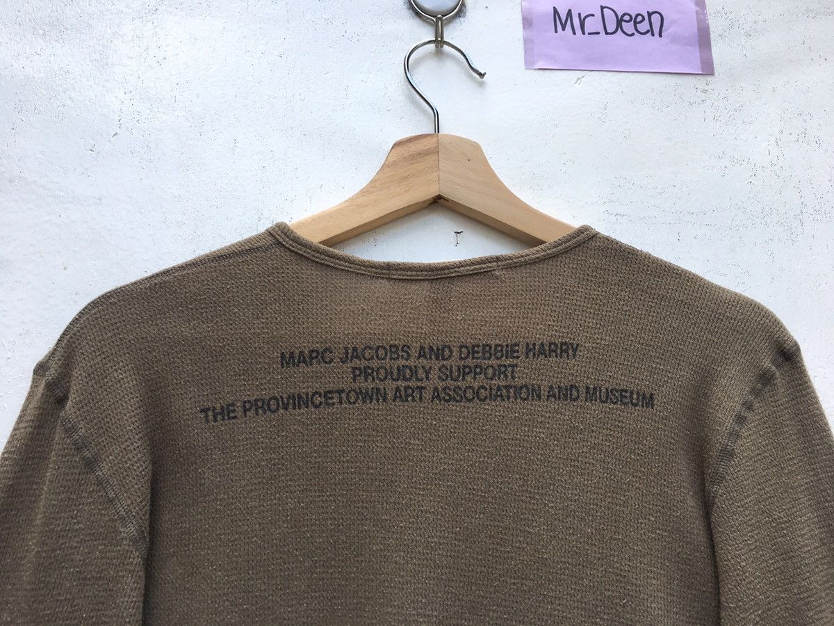 Marc Jacobs Vintage Marc Jacobs x Blondie Textured Longsleeve Size US M / EU 48-50 / 2 - 14 Thumbnail