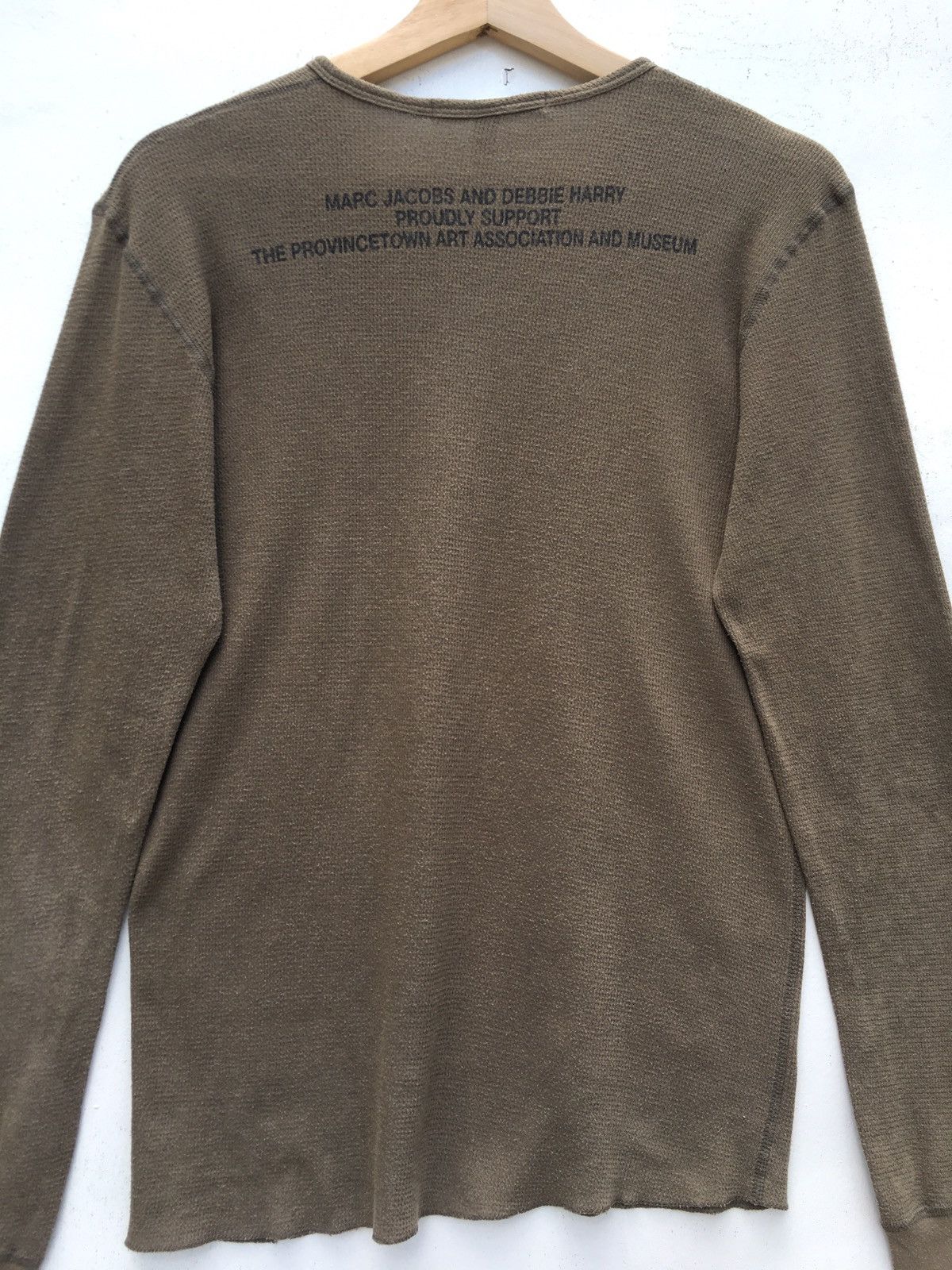Marc Jacobs Vintage Marc Jacobs x Blondie Textured Longsleeve Size US M / EU 48-50 / 2 - 13 Thumbnail