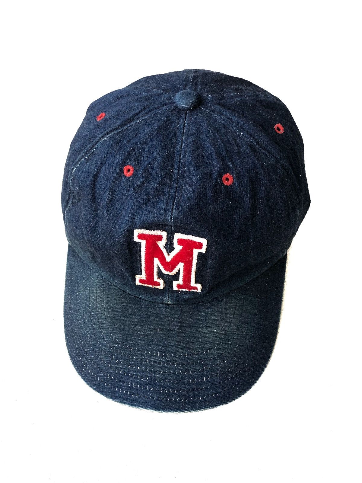 Blue Blue Japan Blue Blue 🇯🇵 Indigo Craft Dye Baseball Cap Hat Size ONE SIZE - 2 Thumbnail