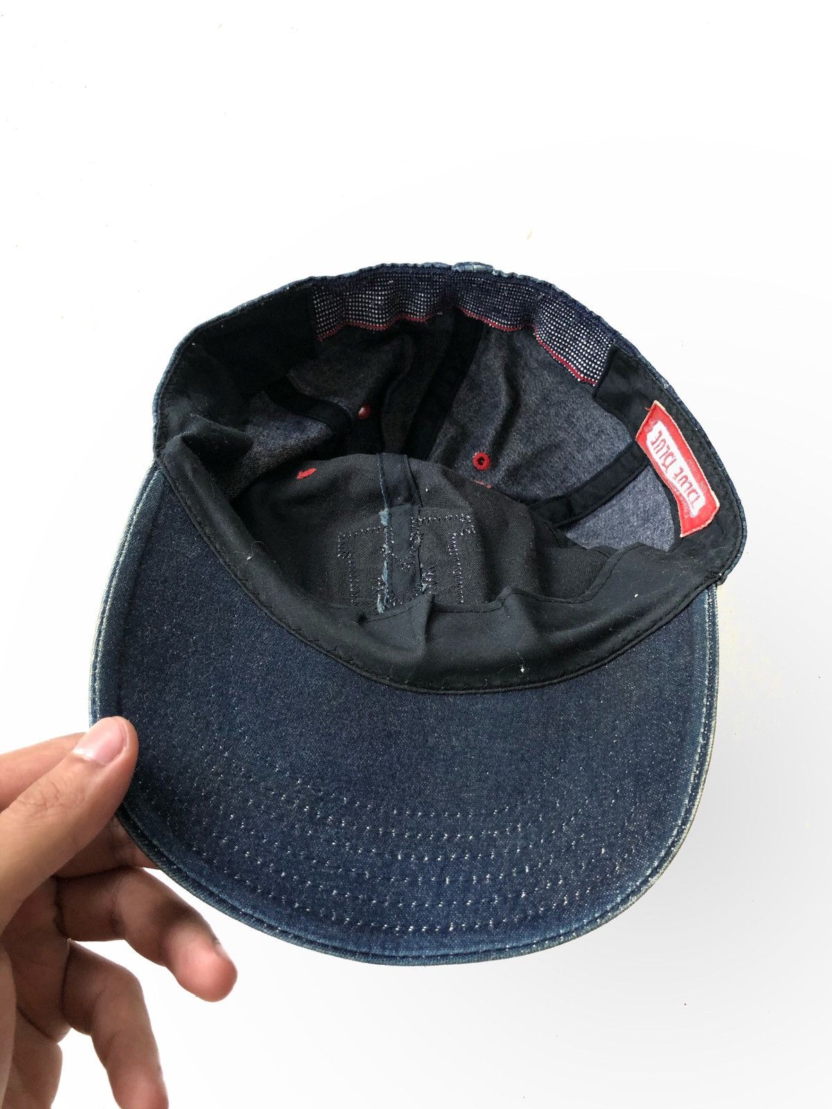 Blue Blue Japan Blue Blue 🇯🇵 Indigo Craft Dye Baseball Cap Hat Size ONE SIZE - 6 Thumbnail