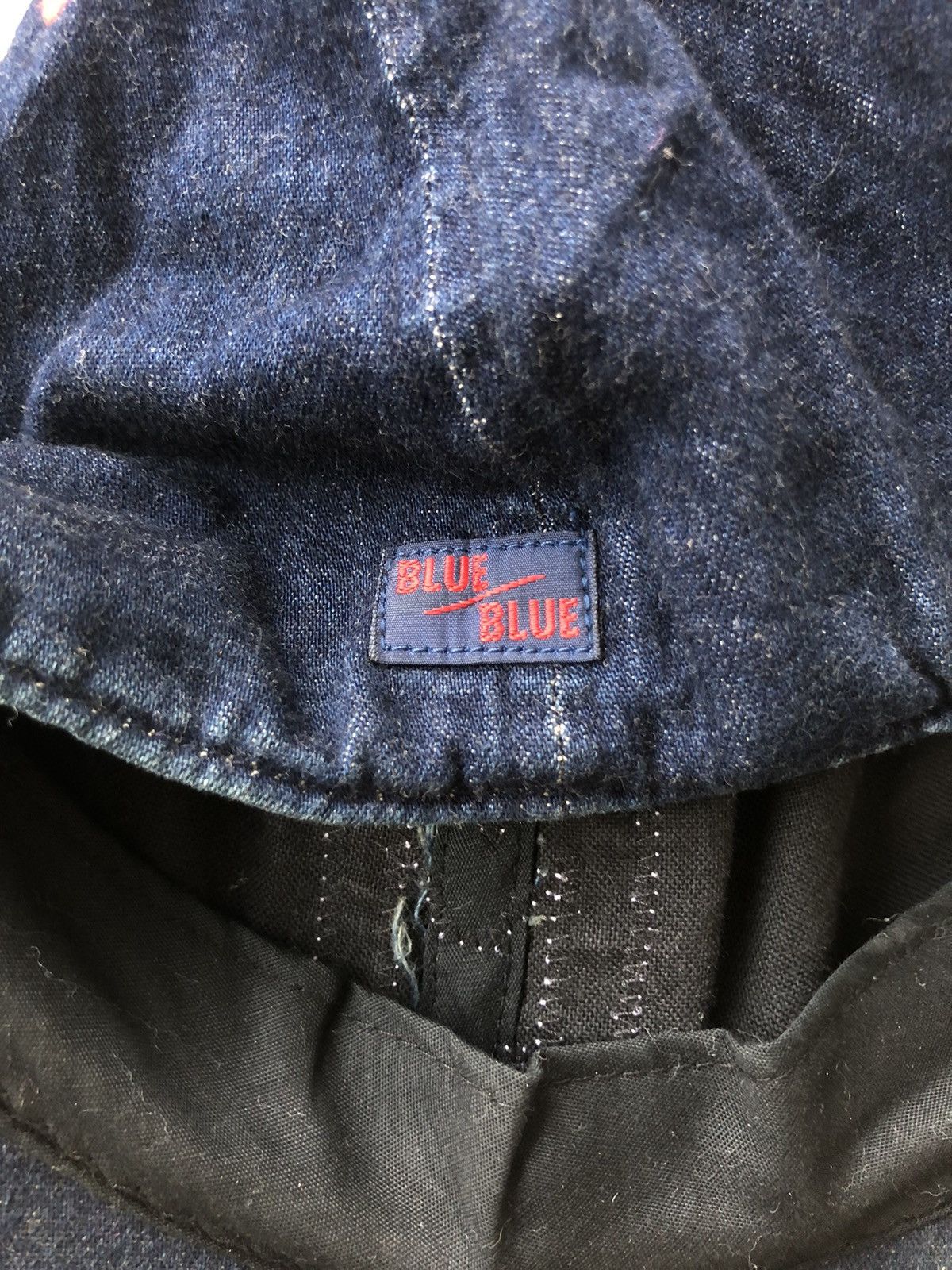 Blue Blue Japan Blue Blue 🇯🇵 Indigo Craft Dye Baseball Cap Hat Size ONE SIZE - 5 Thumbnail
