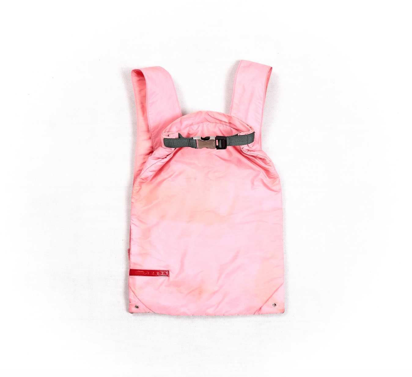 image of Prada Sport Ss99 Nylon Rolltop Backpack in Pink, Men's