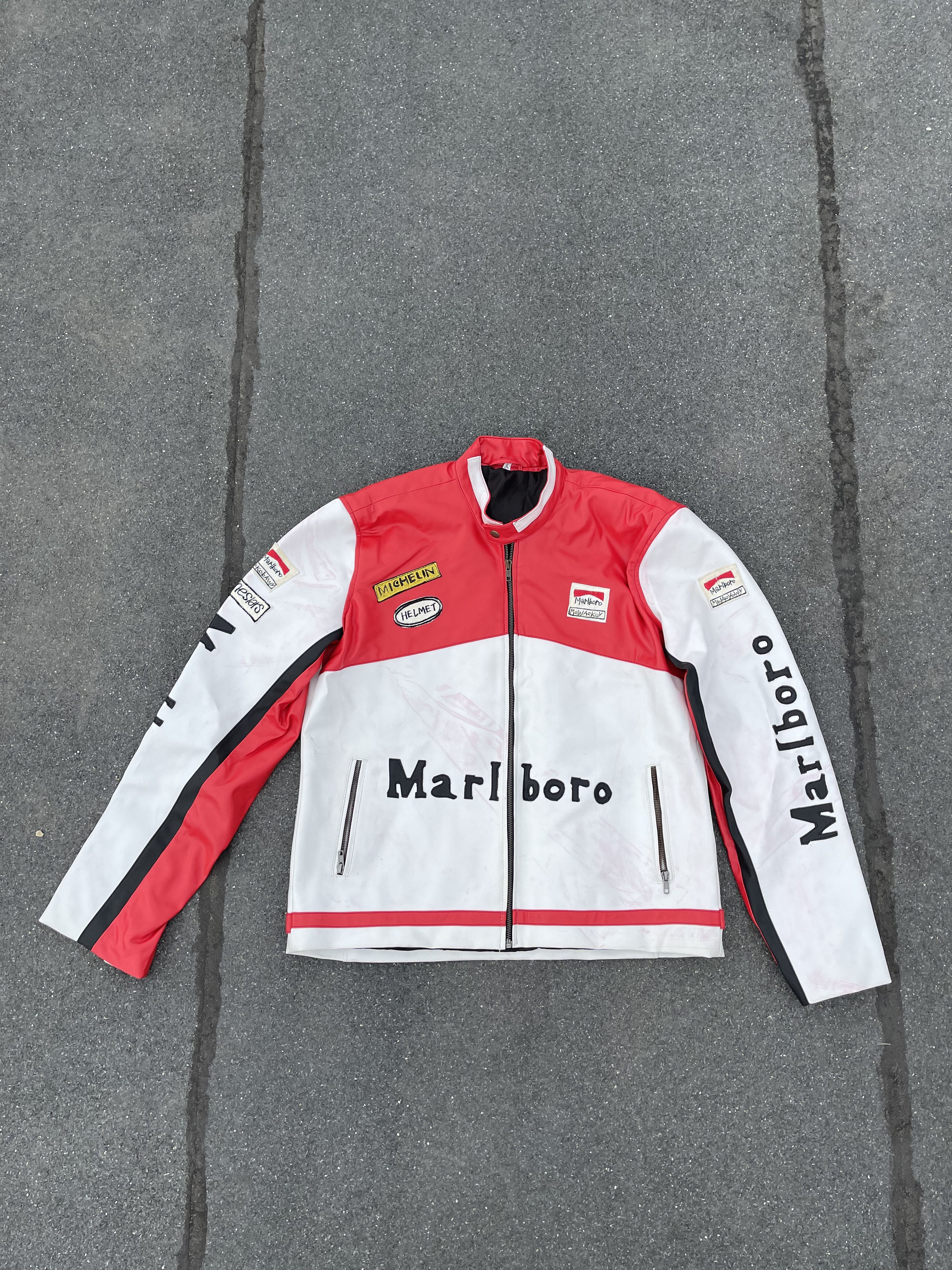 Marlboro × Vintage Vintage Marlboro Racing Jacket Size US XL / EU 56 / 4 - 4 Thumbnail