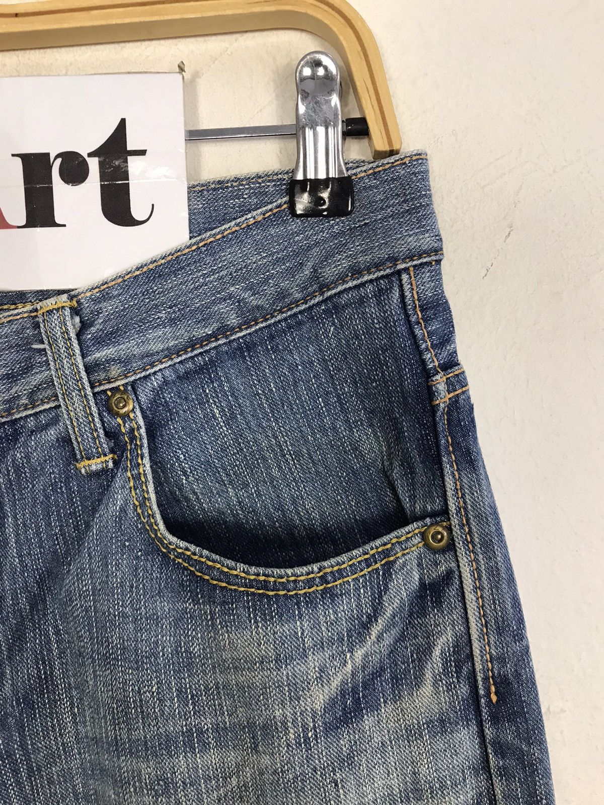 Japanese Brand × Lee × Vintage Vintage Hd Lee Company Light Blue Wash Denim Style Size US 30 / EU 46 - 5 Thumbnail