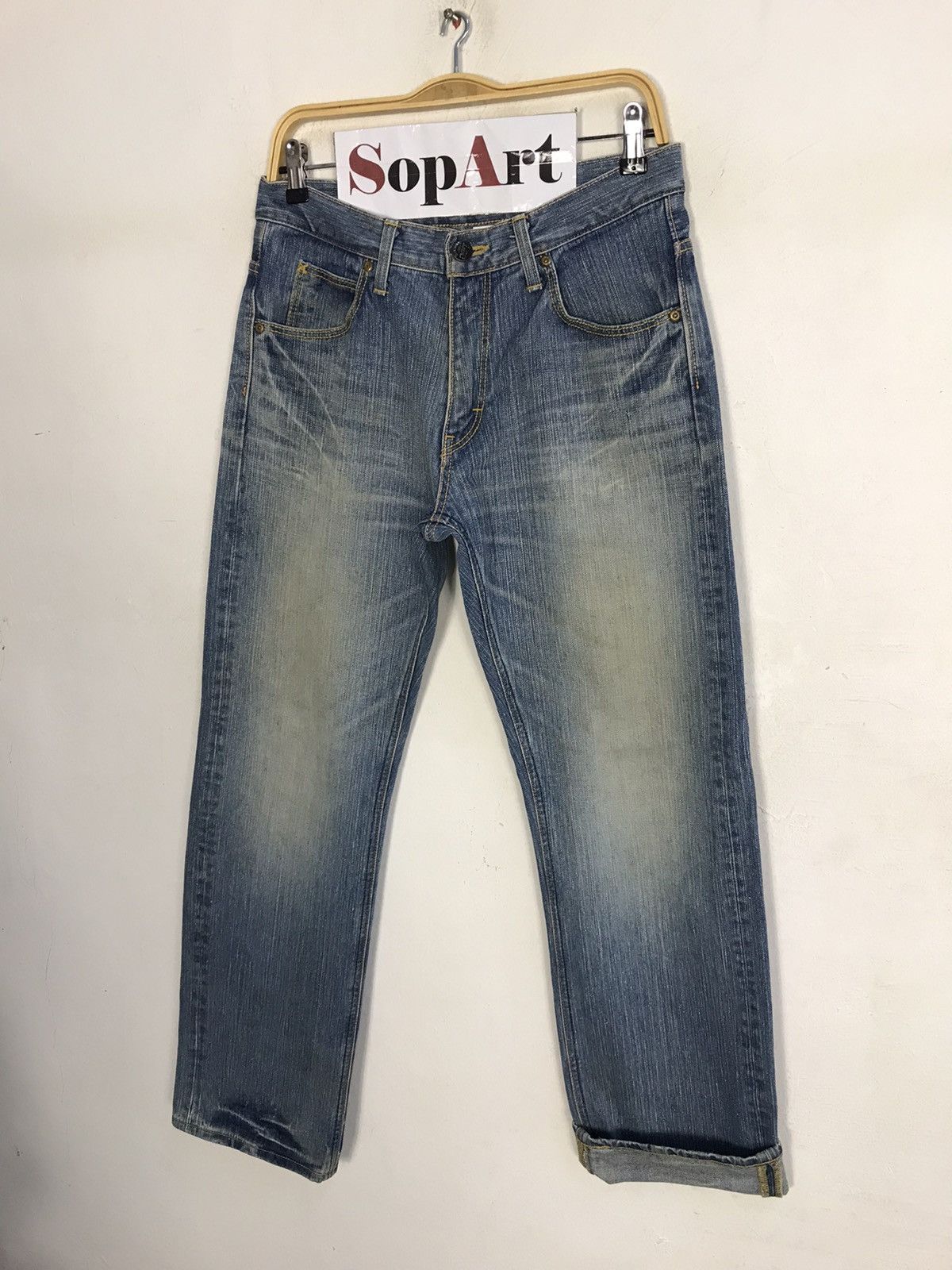 Japanese Brand × Lee × Vintage Vintage Hd Lee Company Light Blue Wash Denim Style Size US 30 / EU 46 - 4 Thumbnail