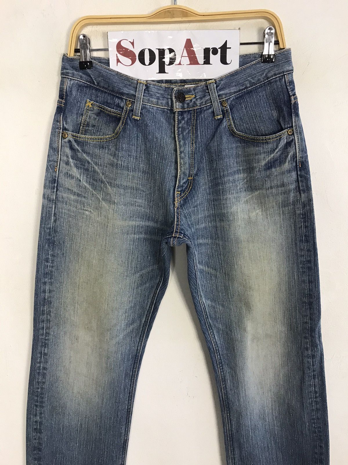 Japanese Brand × Lee × Vintage Vintage Hd Lee Company Light Blue Wash Denim Style Size US 30 / EU 46 - 3 Thumbnail
