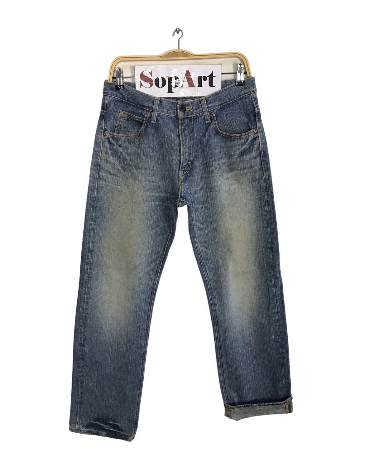 Japanese Brand × Lee × Vintage Vintage Hd Lee Company Light Blue Wash Denim Style Size US 30 / EU 46 - 1 Thumbnail