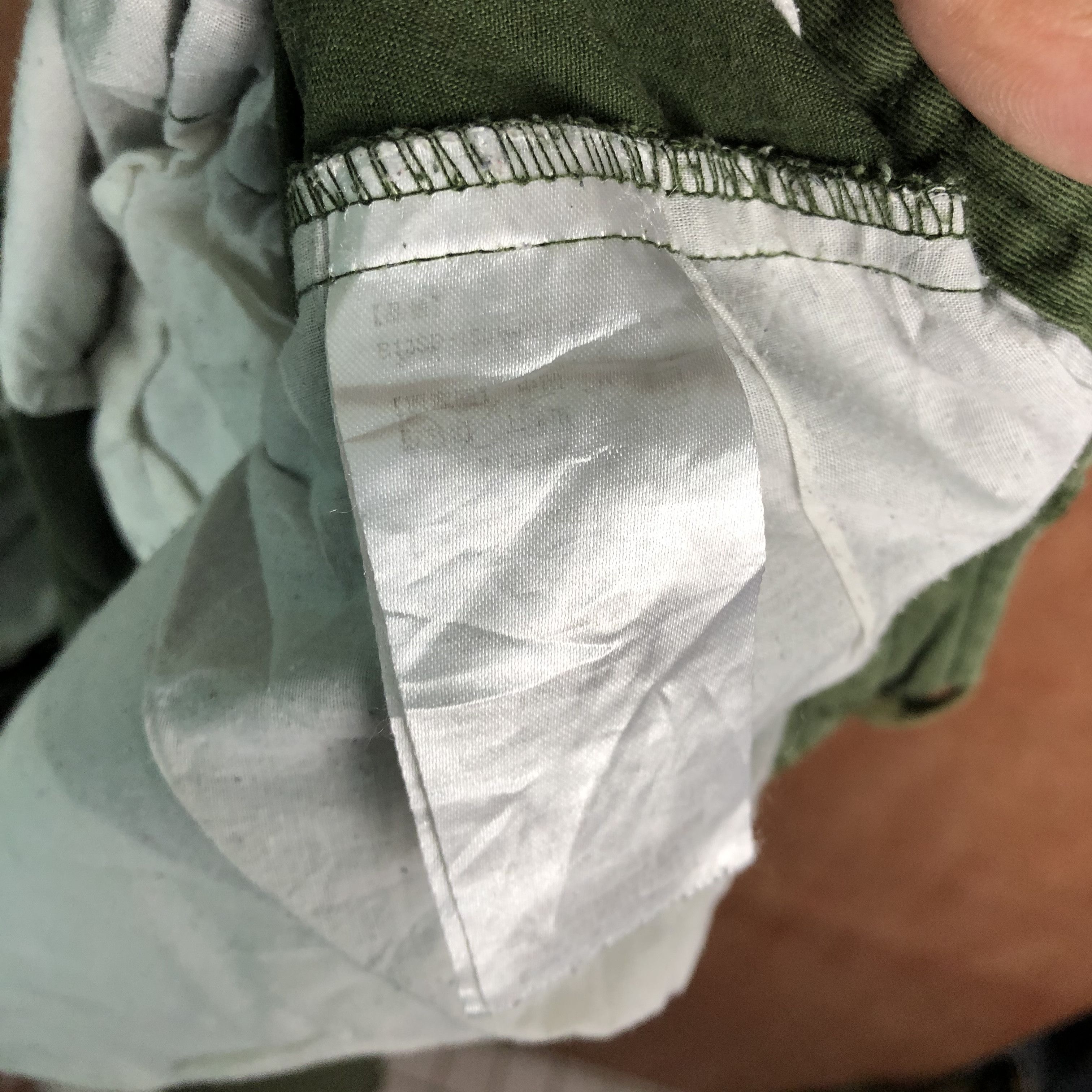 Faded Glory DLL Browny Green faded Multipocket Cargo Pants #c100 Size US 29 - 11 Thumbnail