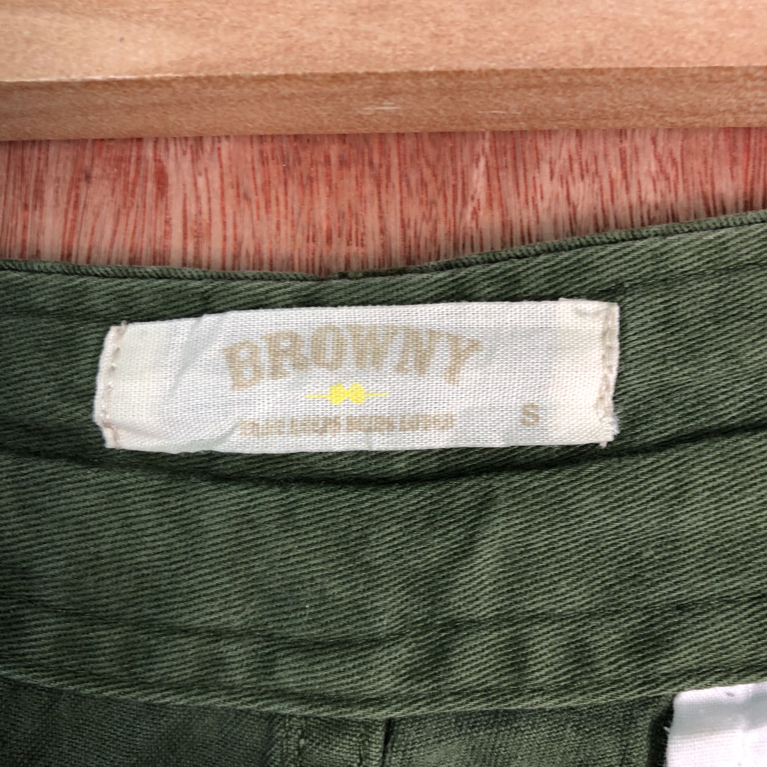 Faded Glory DLL Browny Green faded Multipocket Cargo Pants #c100 Size US 29 - 7 Thumbnail
