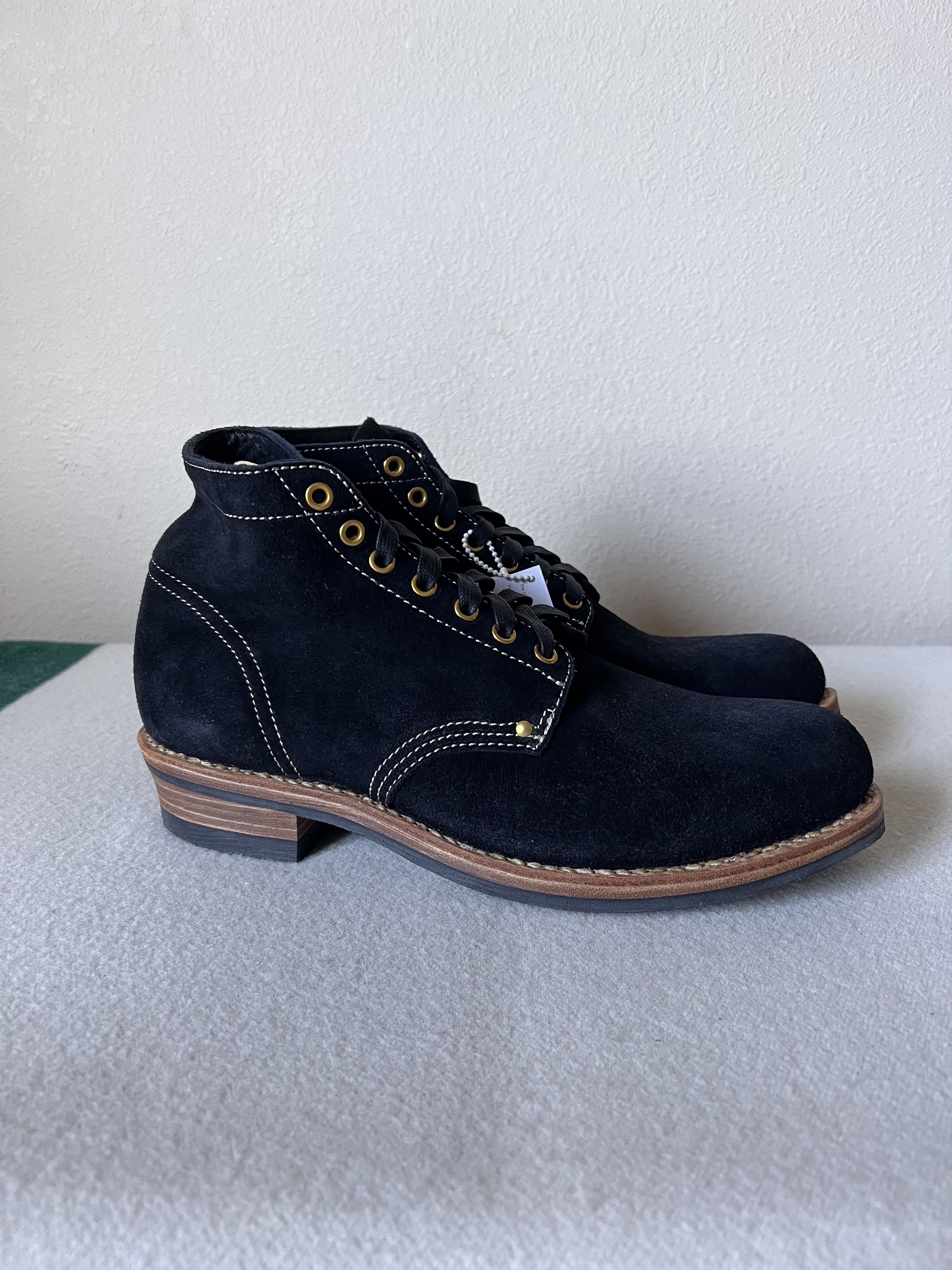 Visvim Visvim Brigadier Folk Boots in Black Suede Size US 11 / EU 44 - 1 Thumbnail