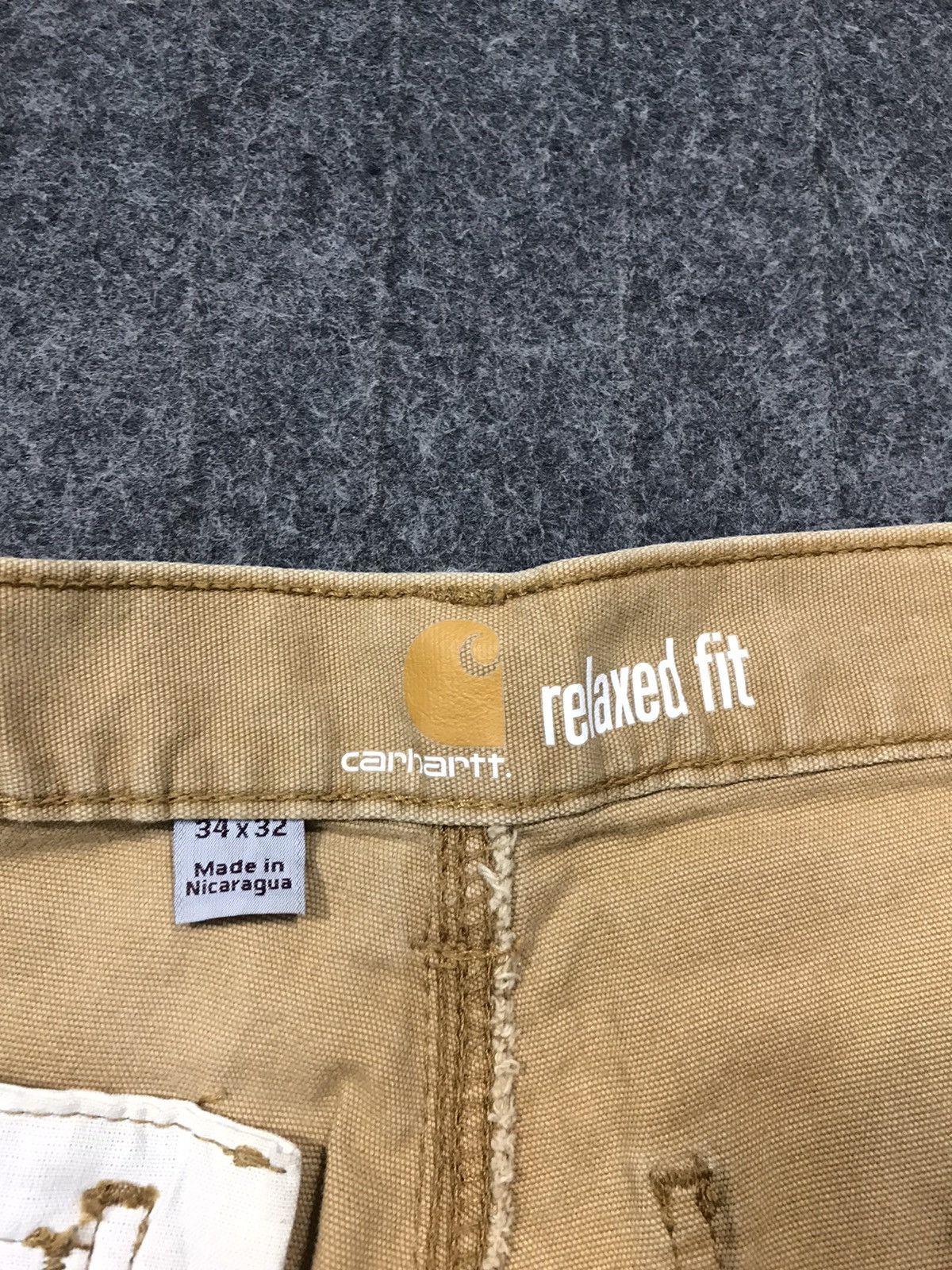 Carhartt × Vintage Vintage Carhartt Distressed Double Knee Pocket Style Size US 35 - 16 Thumbnail