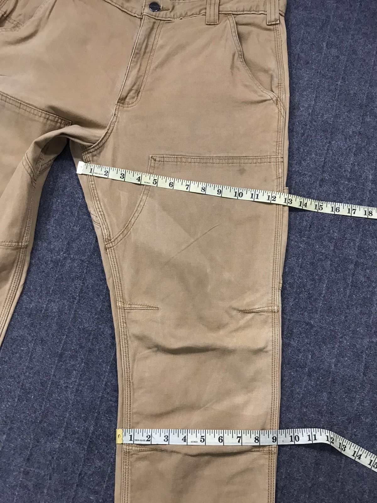 Carhartt × Vintage Vintage Carhartt Distressed Double Knee Pocket Style Size US 35 - 20 Thumbnail