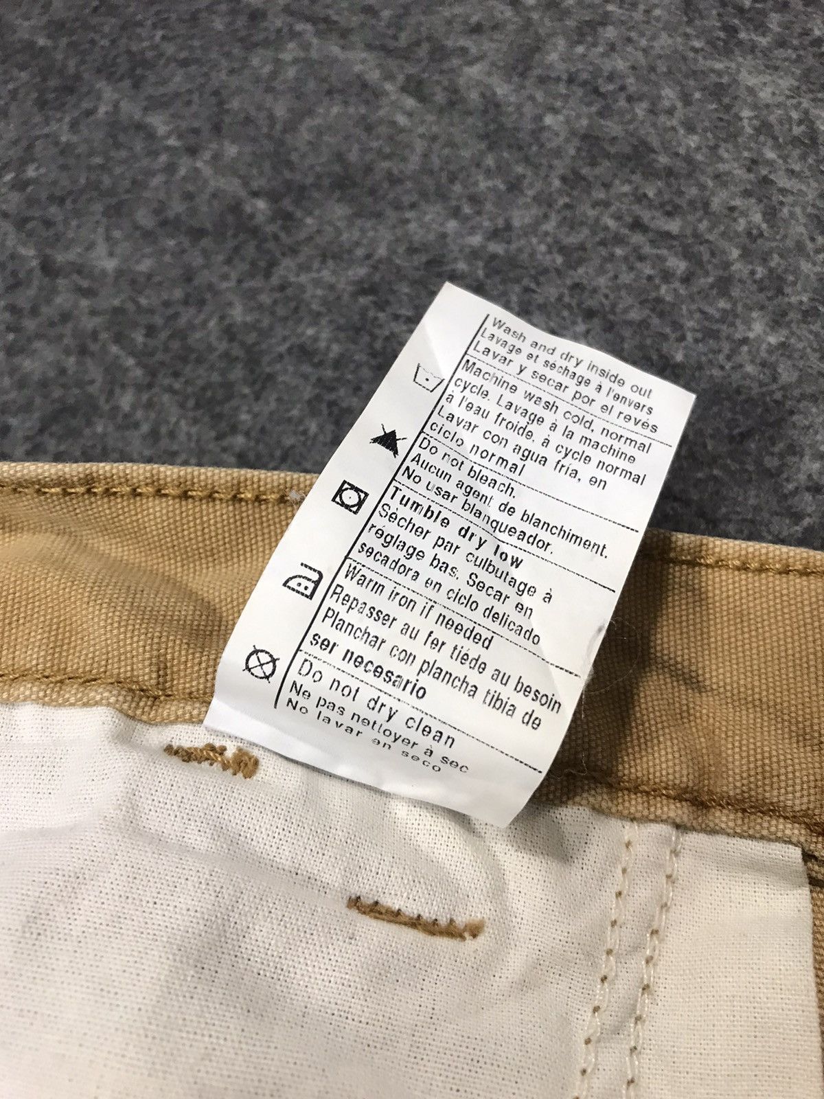 Carhartt × Vintage Vintage Carhartt Distressed Double Knee Pocket Style Size US 35 - 18 Thumbnail
