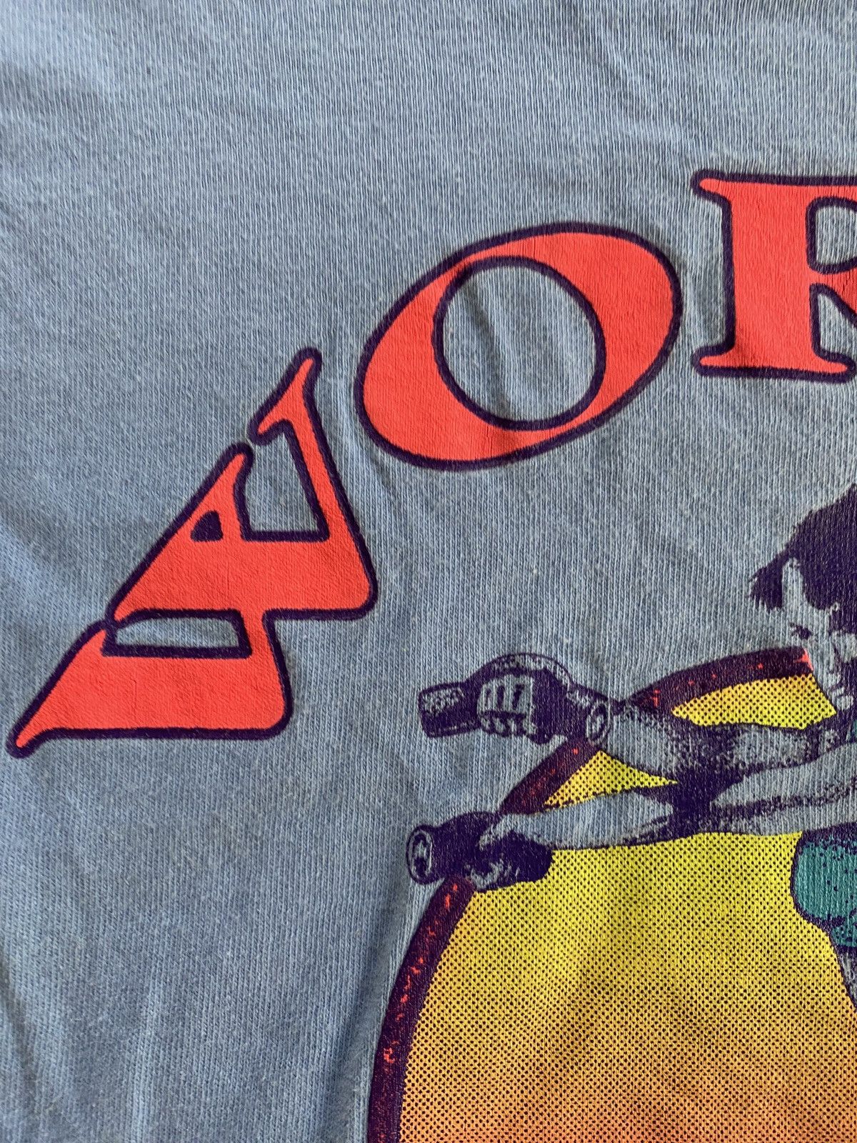 Fruit Of The Loom Vintage 90’s World Gym Aerobics Maryland Single Stitch Tee Size US XL / EU 56 / 4 - 3 Thumbnail