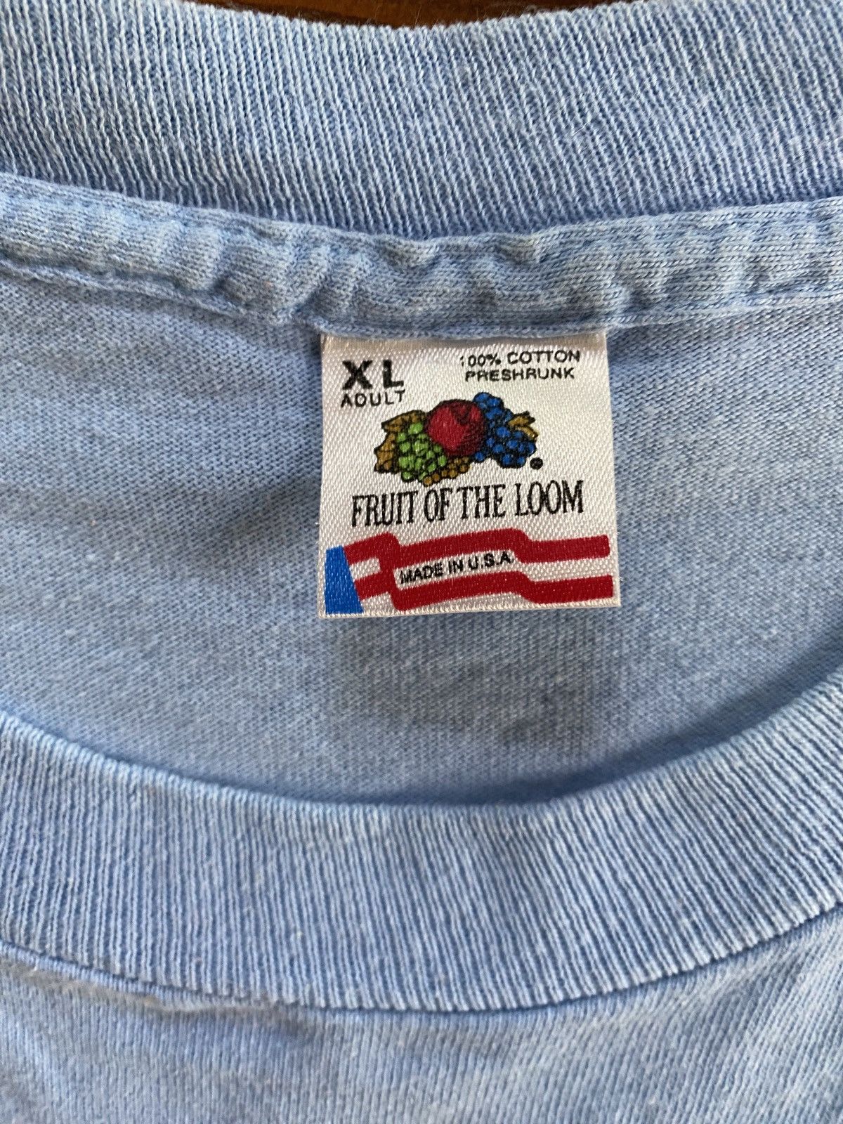 Fruit Of The Loom Vintage 90’s World Gym Aerobics Maryland Single Stitch Tee Size US XL / EU 56 / 4 - 15 Thumbnail
