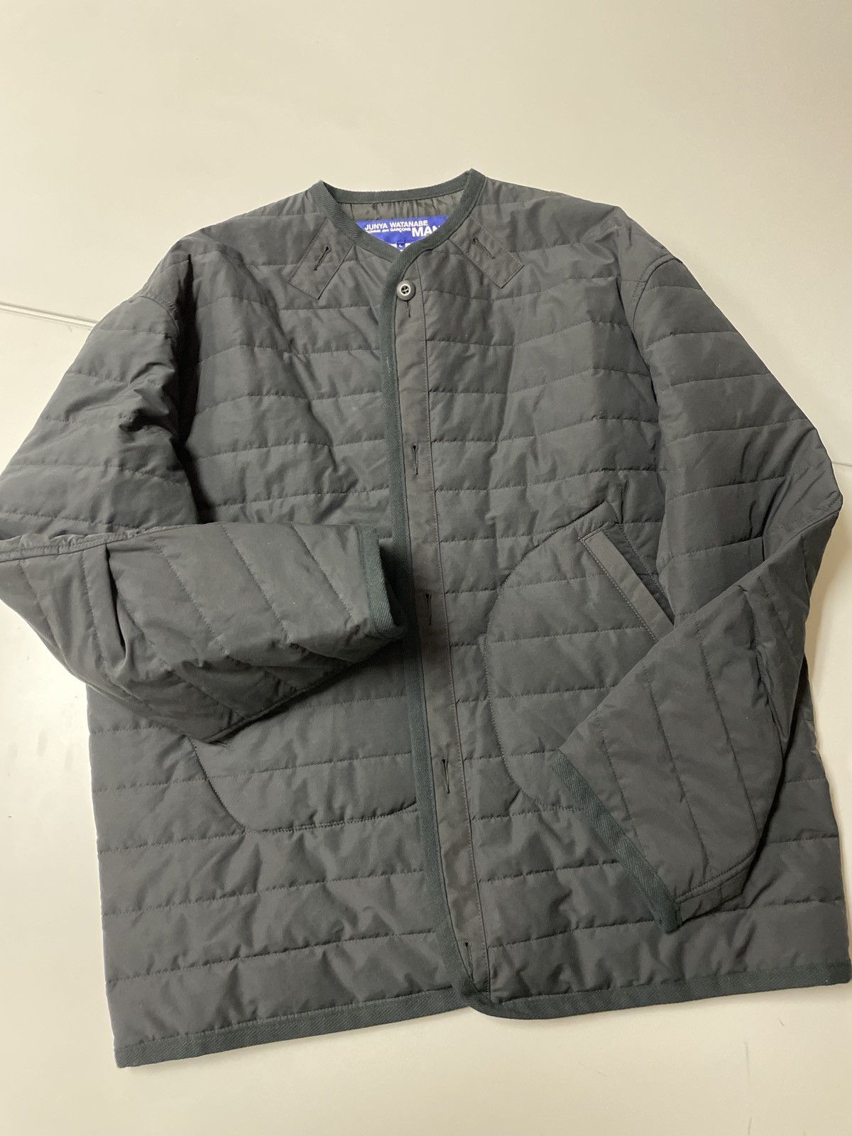 Pre-owned Junya Watanabe Quilted Jacket In Black