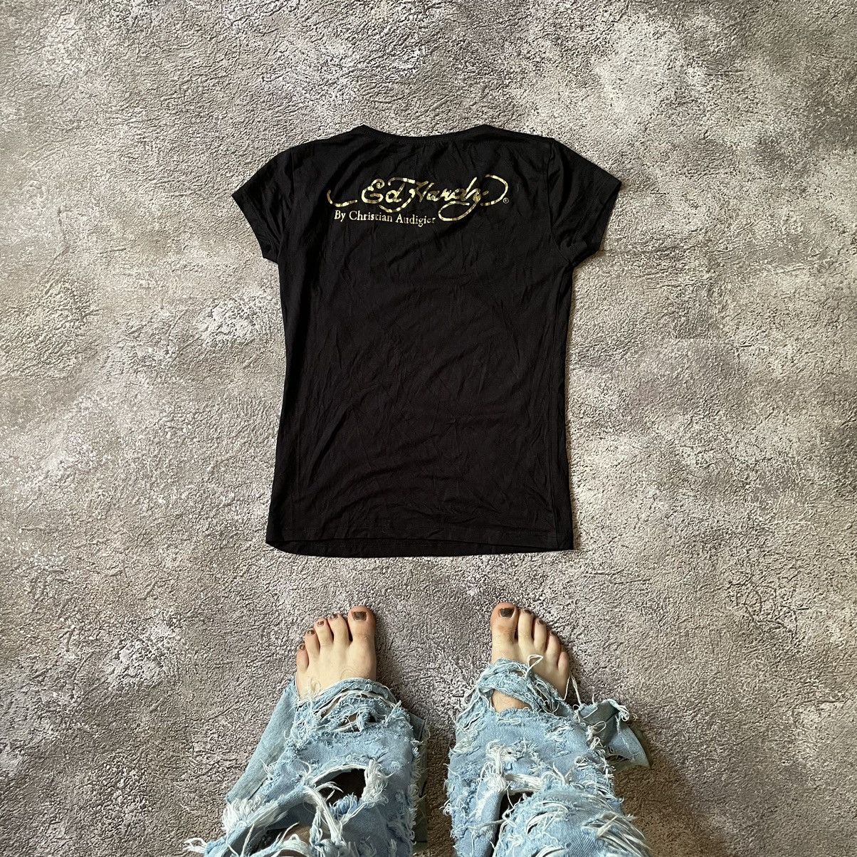 Vintage Vintage 90s Ed Hardy Graphic Tee Skulls Grunge Y2K Baggy M Size M / US 6-8 / IT 42-44 - 7 Thumbnail