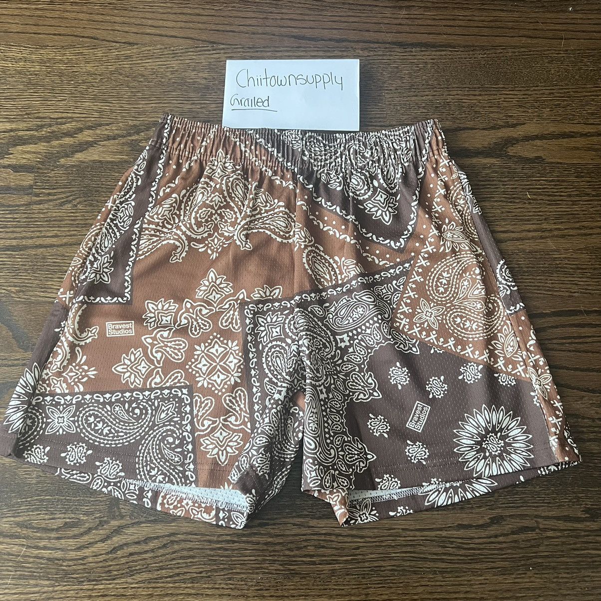 Bravest Studios Bravest Studio Brown Paisley Size Large Size US 32 / EU 48 - 1 Thumbnail