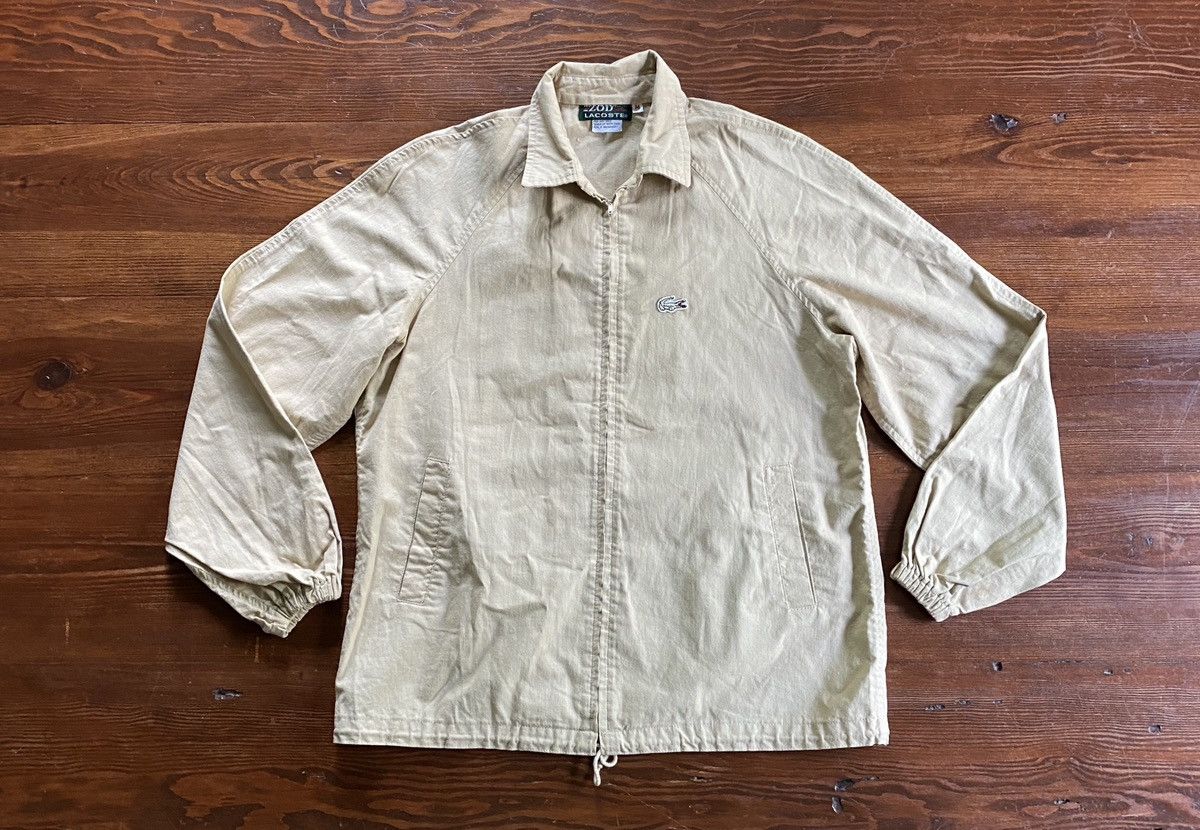 Lacoste Vintage 70’s Lacoste Women’s Raglan Full Zip Light Jacket Size M / US 6-8 / IT 42-44 - 2 Thumbnail