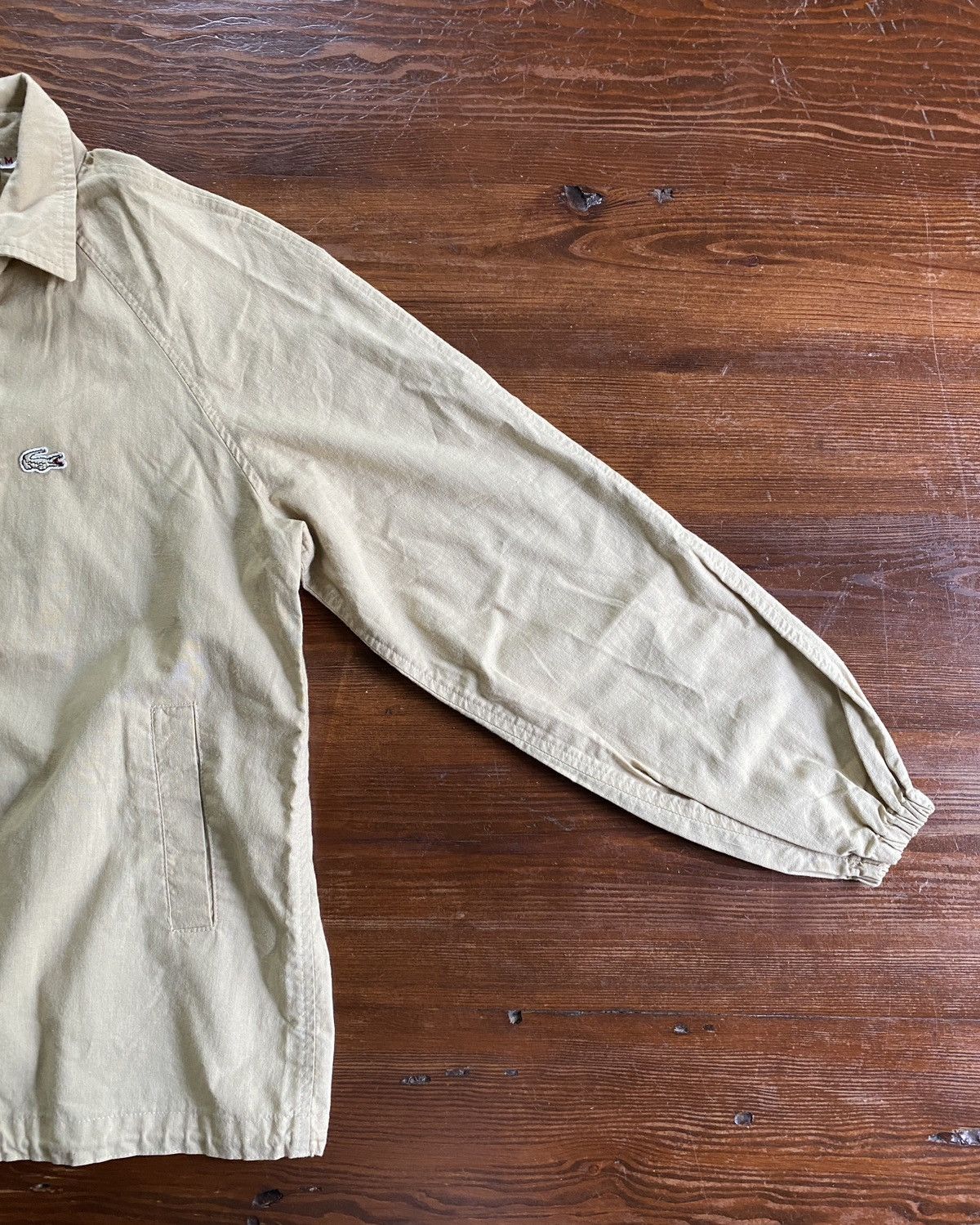 Lacoste Vintage 70’s Lacoste Women’s Raglan Full Zip Light Jacket Size M / US 6-8 / IT 42-44 - 9 Thumbnail