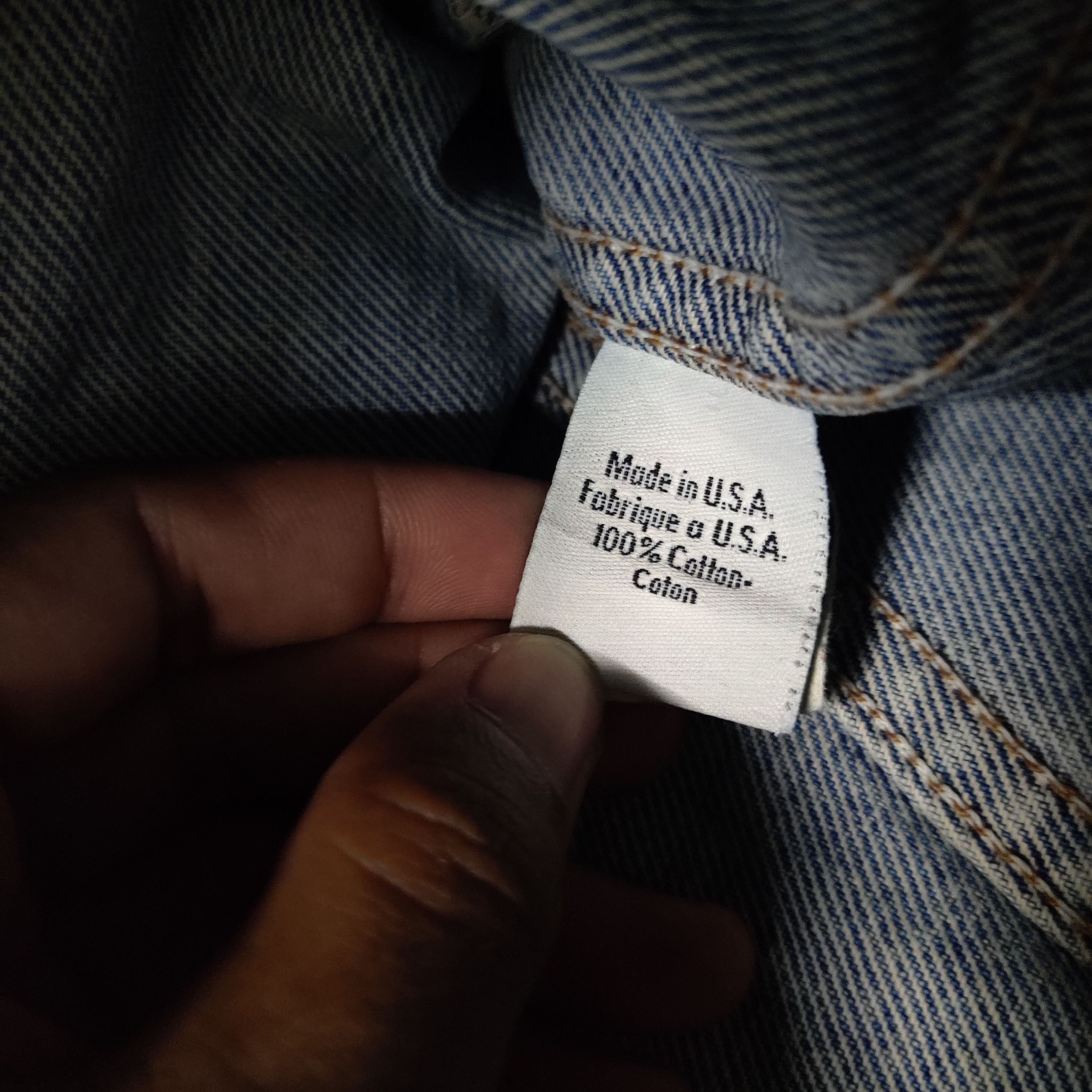 Calvin Klein Vintage CK Calvin Klein Cropped Denim Jacket Size US M / EU 48-50 / 2 - 6 Thumbnail