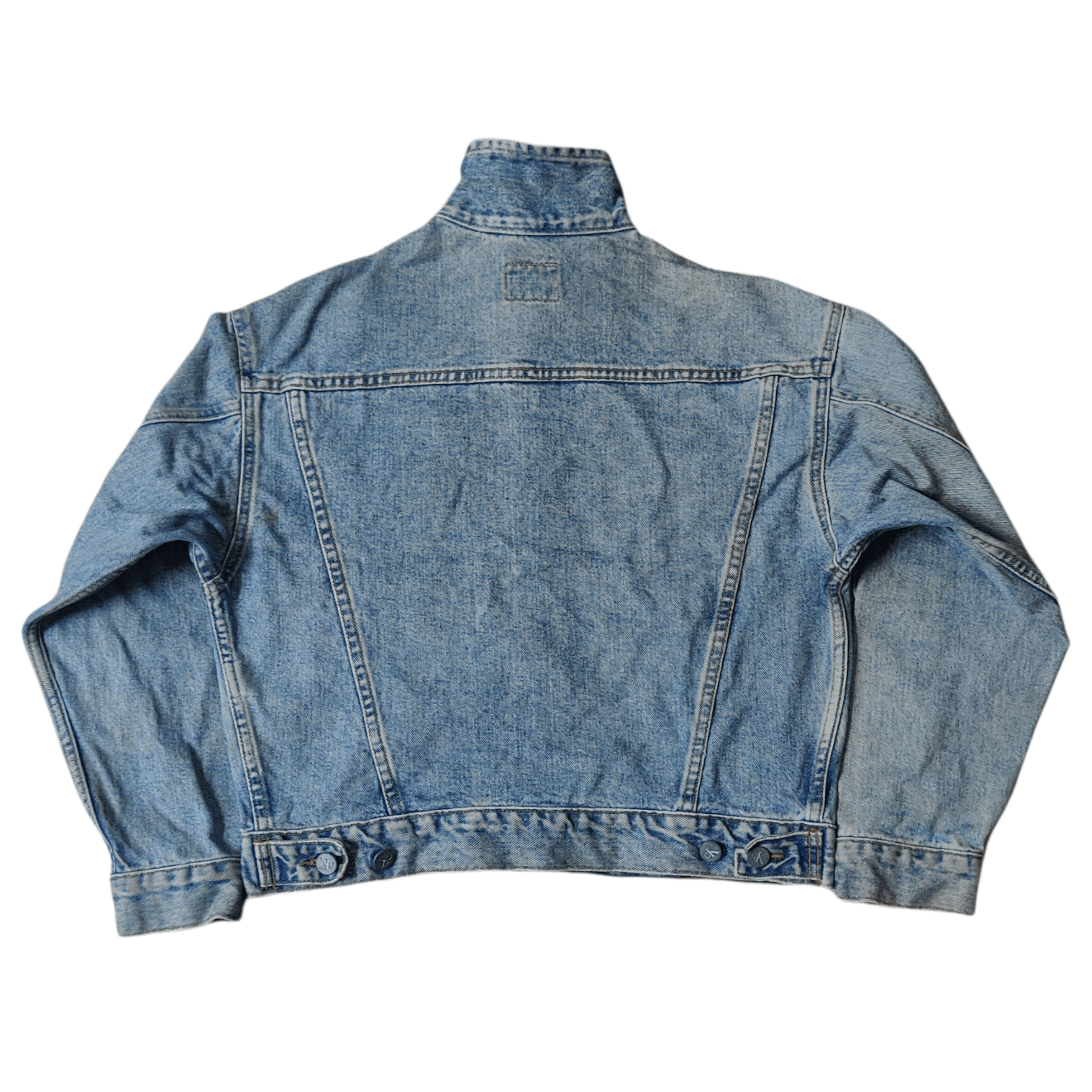 Calvin Klein Vintage CK Calvin Klein Cropped Denim Jacket Size US M / EU 48-50 / 2 - 8 Thumbnail