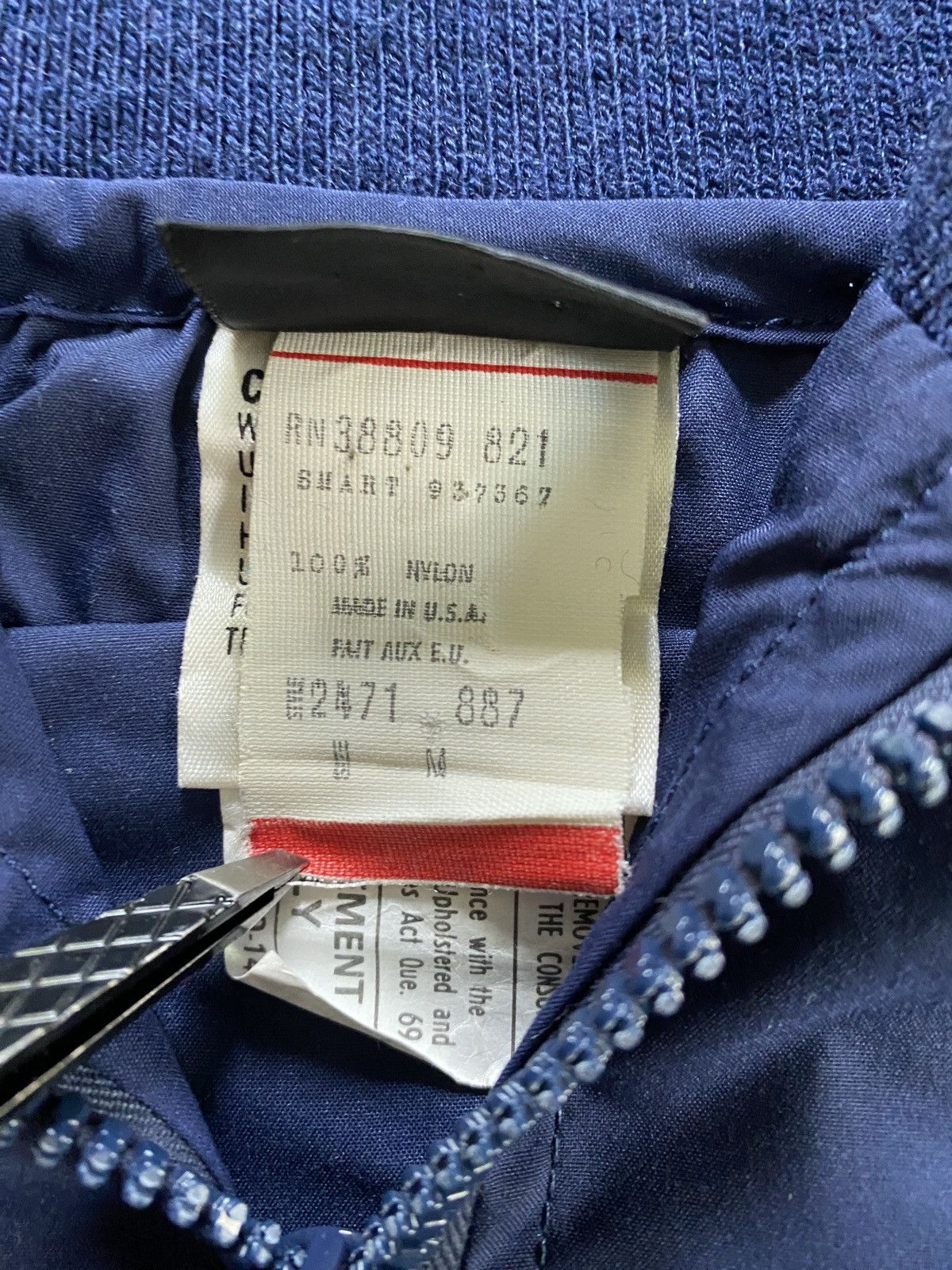 Vintage Vintage 80’s Head Navy 1/2 Zip Pull Over Windbreaker Jacket Size US S / EU 44-46 / 1 - 8 Thumbnail