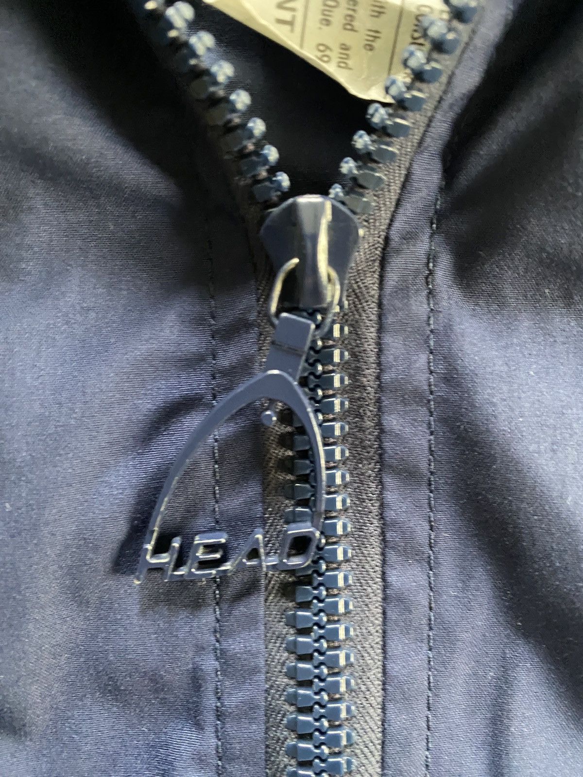 Vintage Vintage 80’s Head Navy 1/2 Zip Pull Over Windbreaker Jacket Size US S / EU 44-46 / 1 - 11 Thumbnail