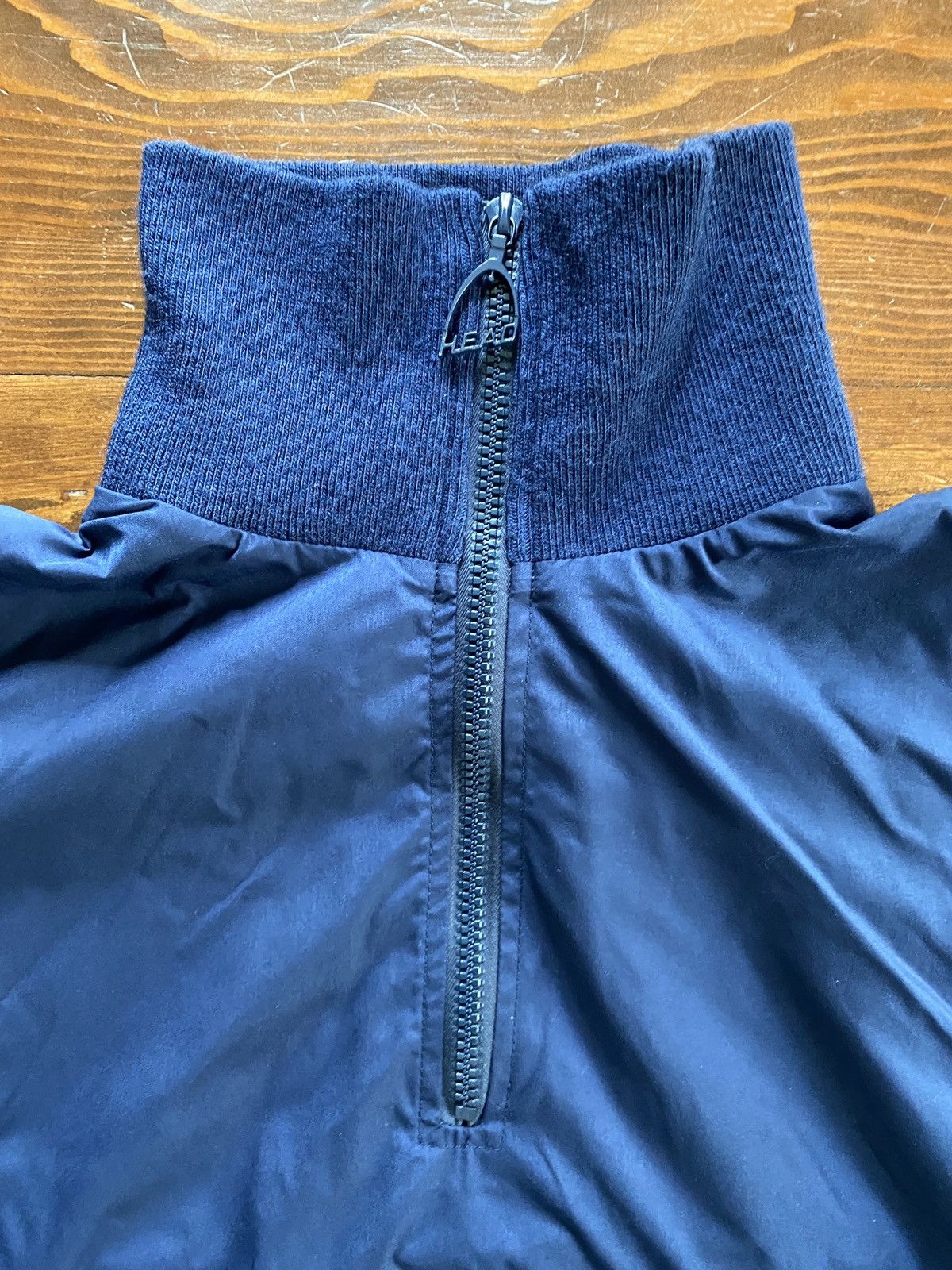 Vintage Vintage 80’s Head Navy 1/2 Zip Pull Over Windbreaker Jacket Size US S / EU 44-46 / 1 - 12 Thumbnail